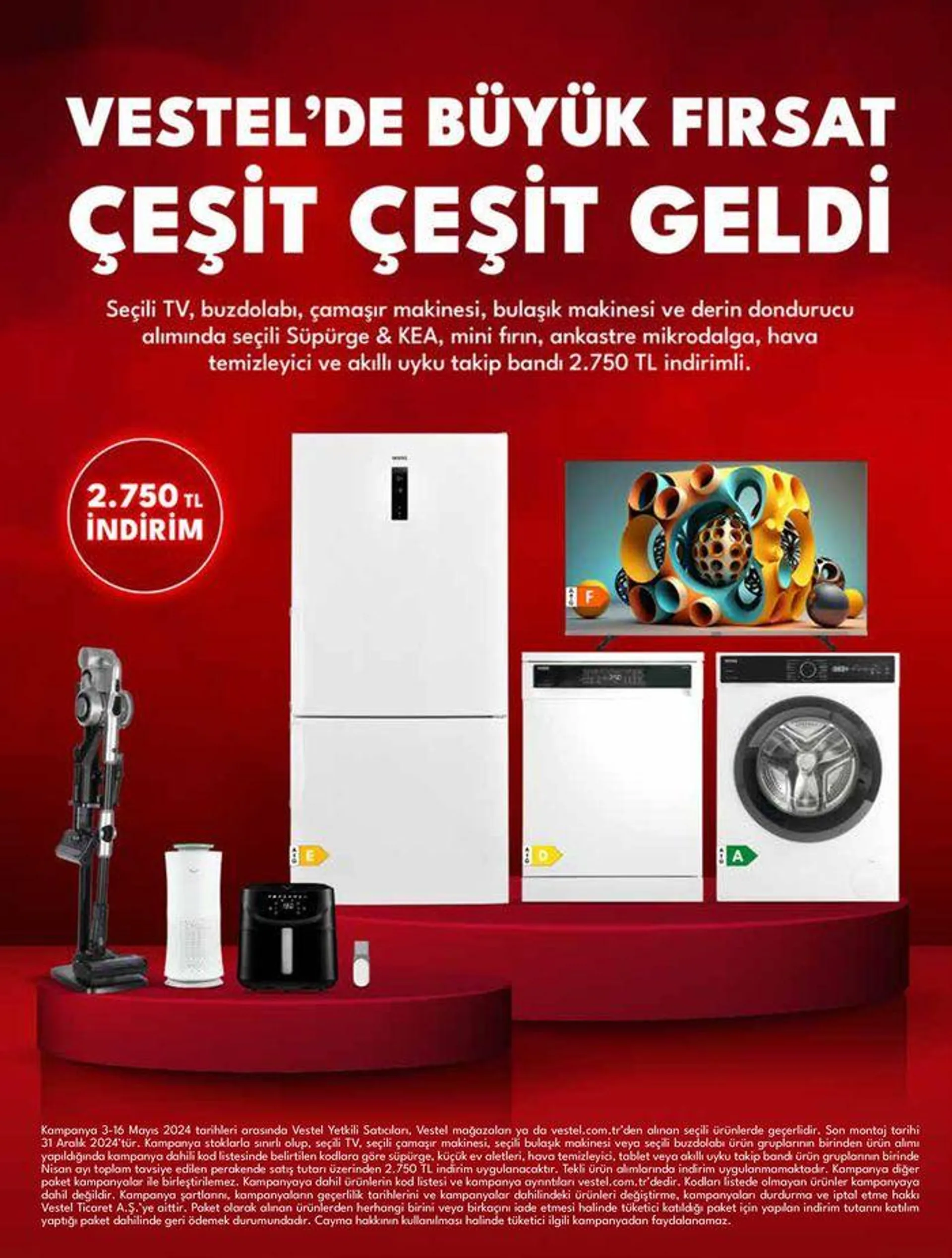 Katalog Beyaz Eşyalar 11 Mayıs - 25 Mayıs 2024 - aktüel Sayfa 6