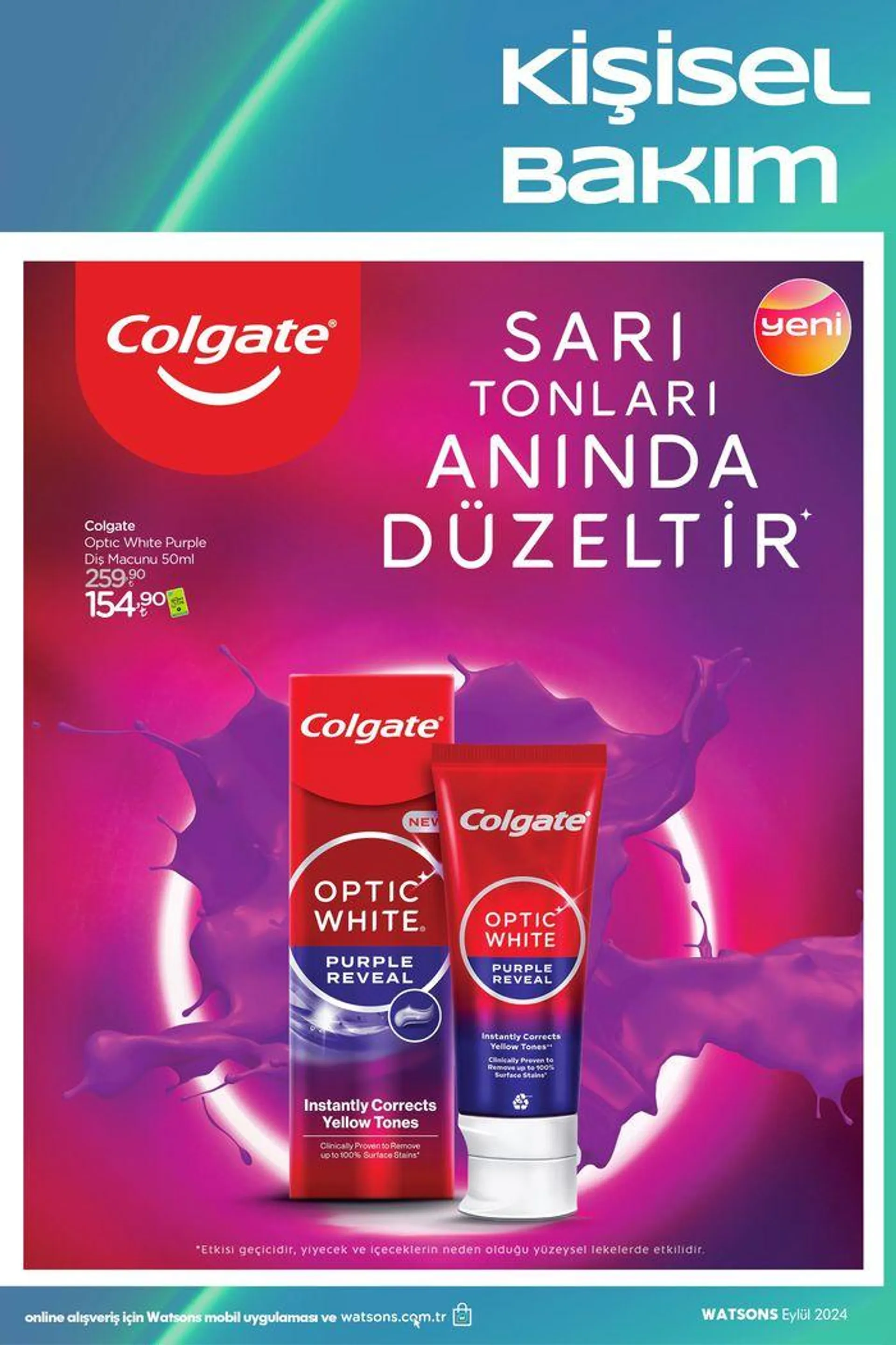 Katalog Watsons - Watsons Eylül Kataloğu 2024 4 Eylül - 18 Eylül 2024 - aktüel Sayfa 37