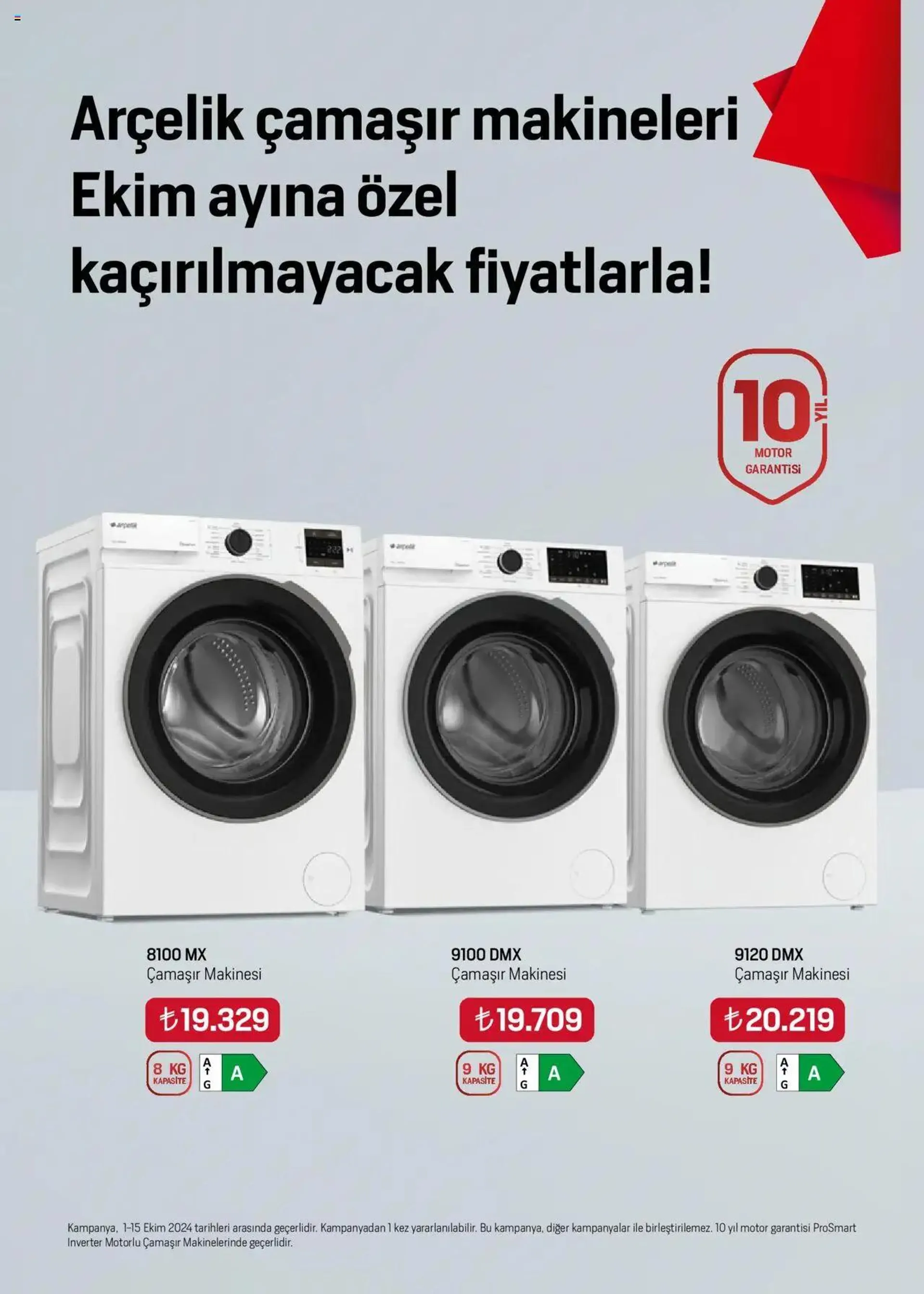 Katalog Arçelik Katalog 1 Ekim - 15 Ekim 2024 - aktüel Sayfa 24