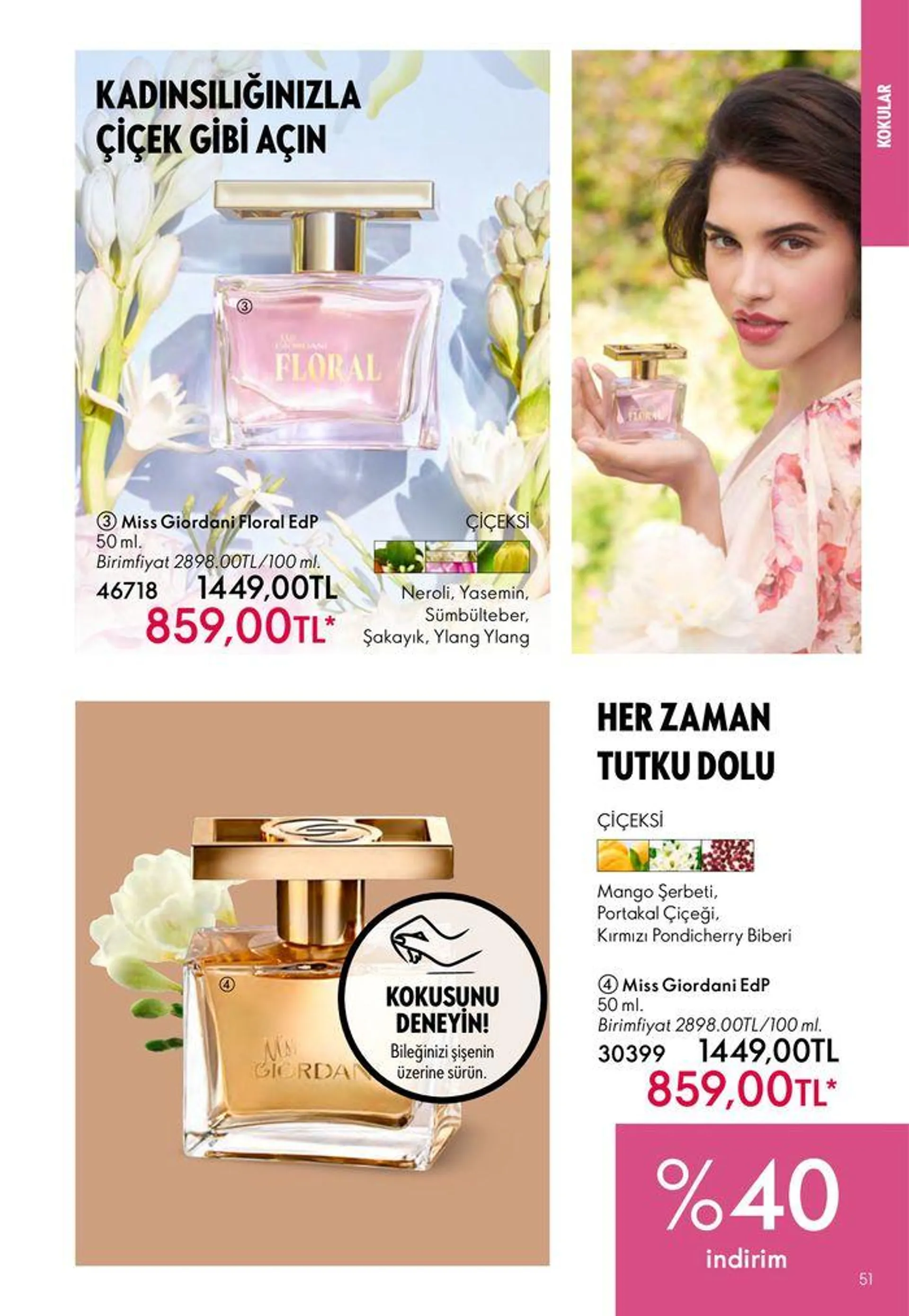 Katalog Oriflame katalog 1 Ağustos - 15 Ağustos 2024 - aktüel Sayfa 51