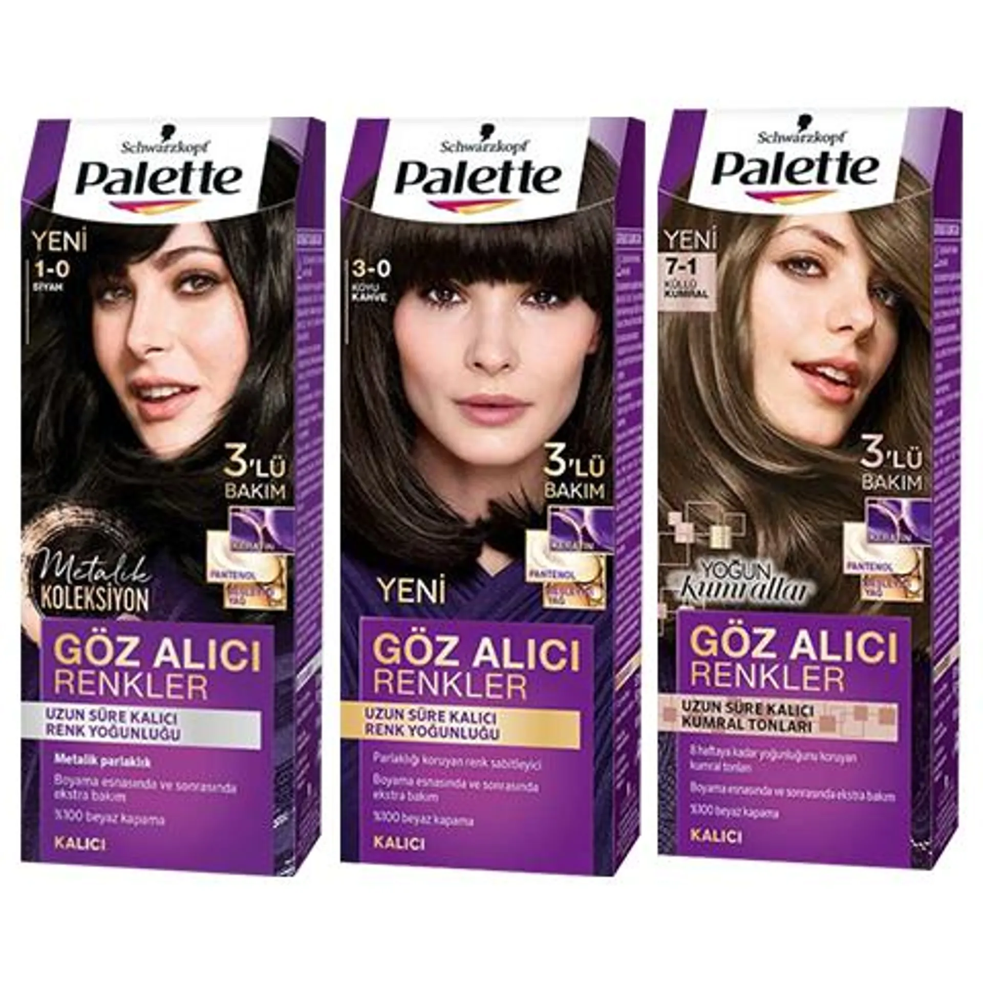 Schwarzkopf Palette Saç Boyası Çeşitleri 50 Ml