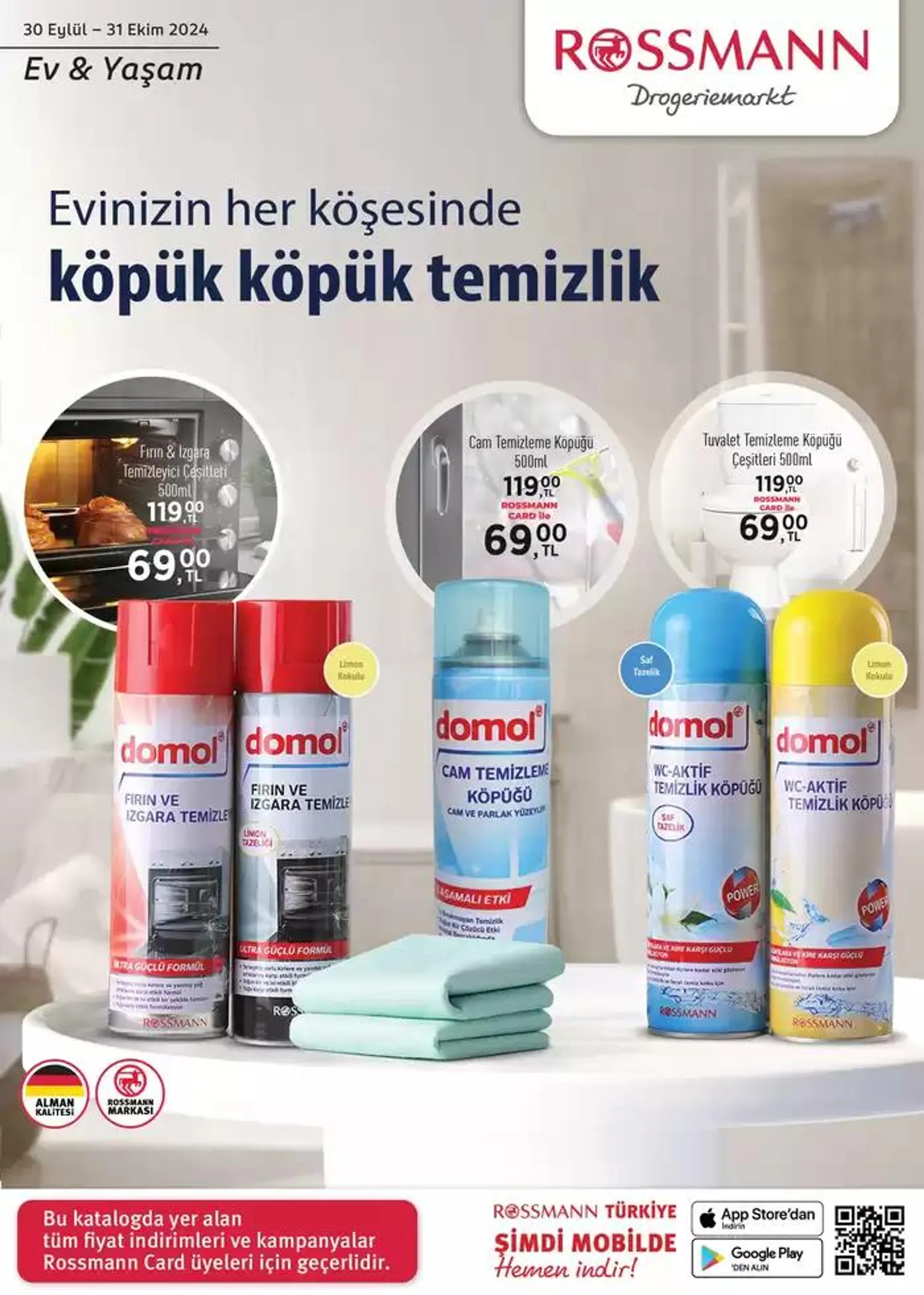 Katalog  Ekim Ev & Yaşam Kataloğu 28 Ekim - 31 Ekim 2024 - aktüel Sayfa 1