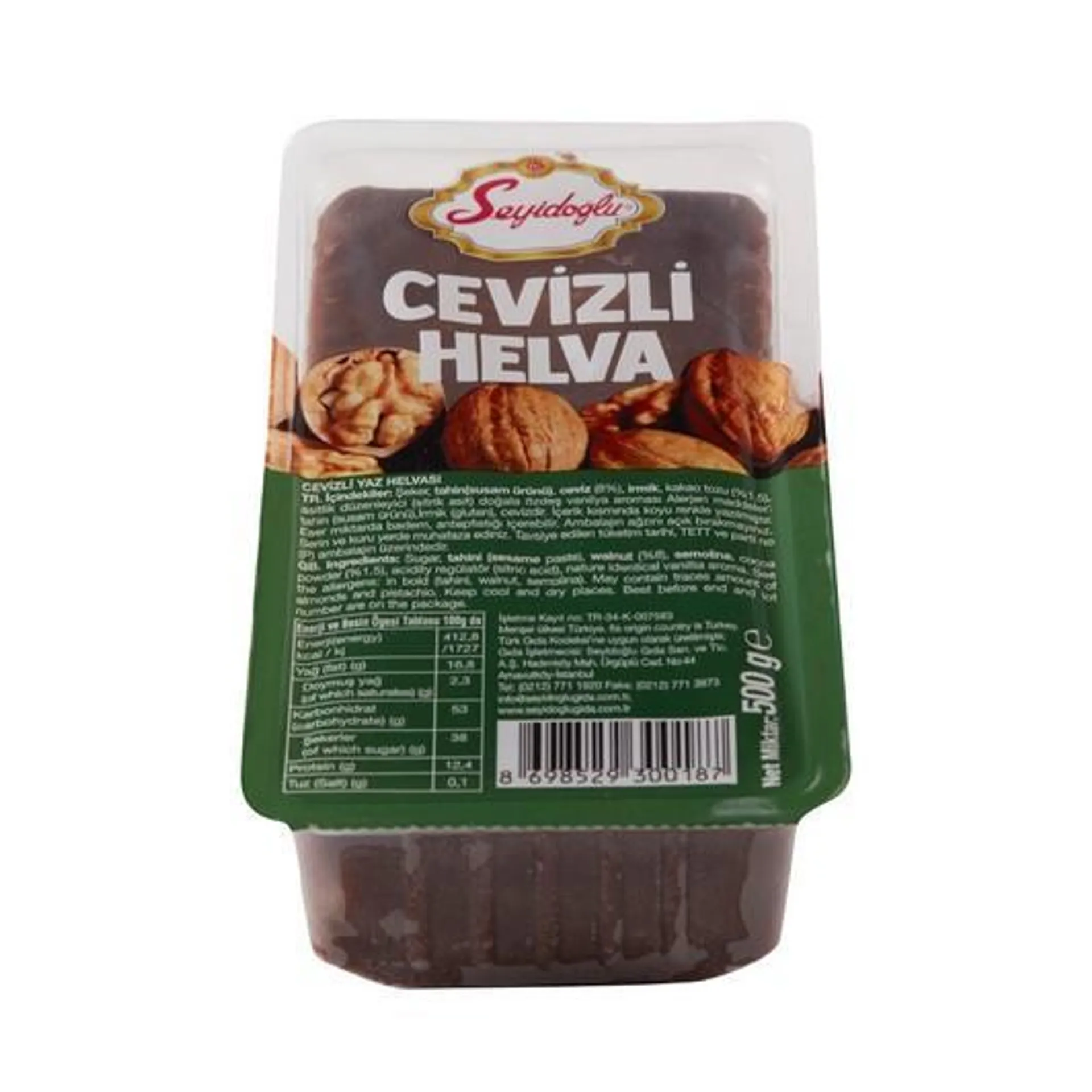 Seyidoğlu Helva Cevizli 500 gr