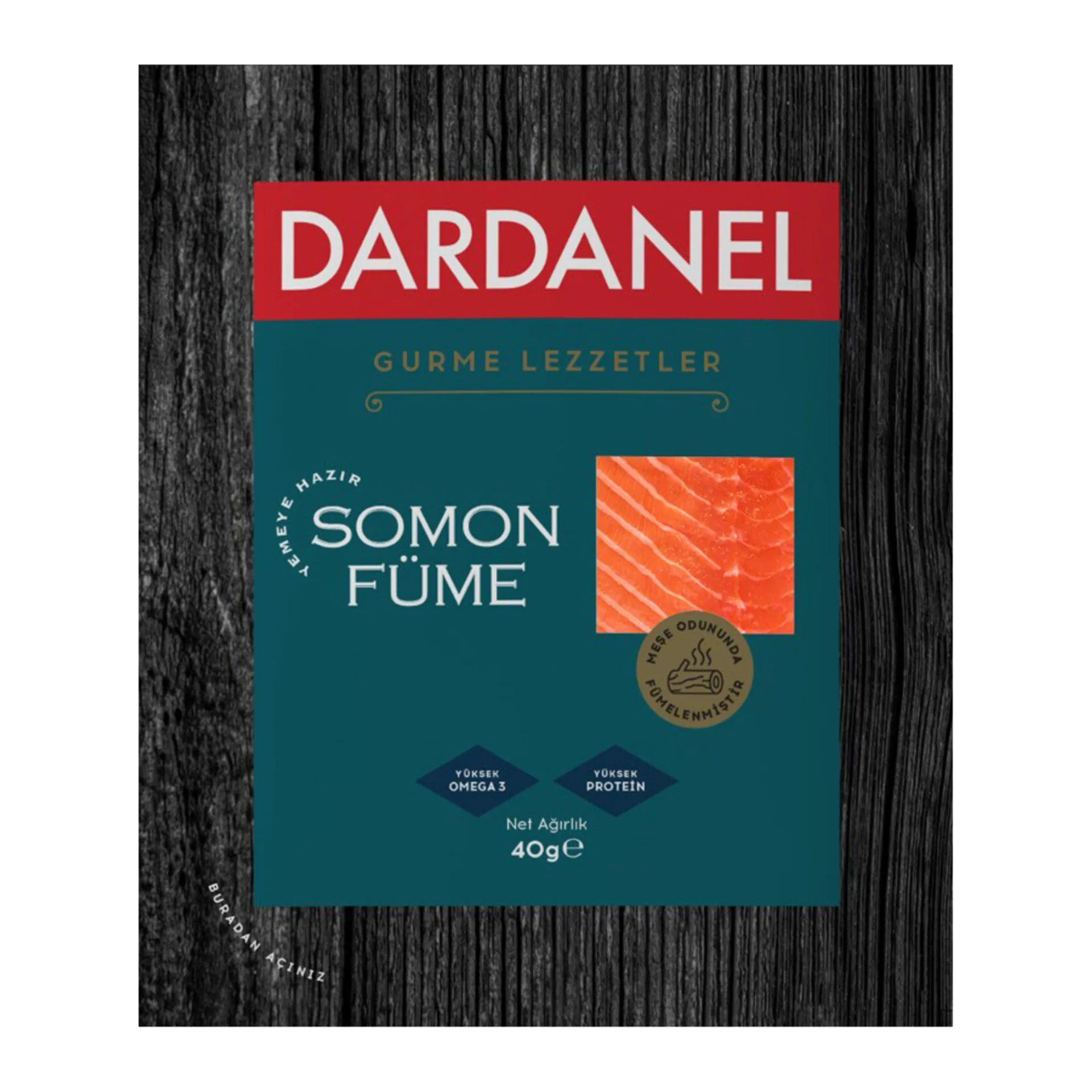 Dardanel Soğutulmuş Balık Somon Füme 40 G