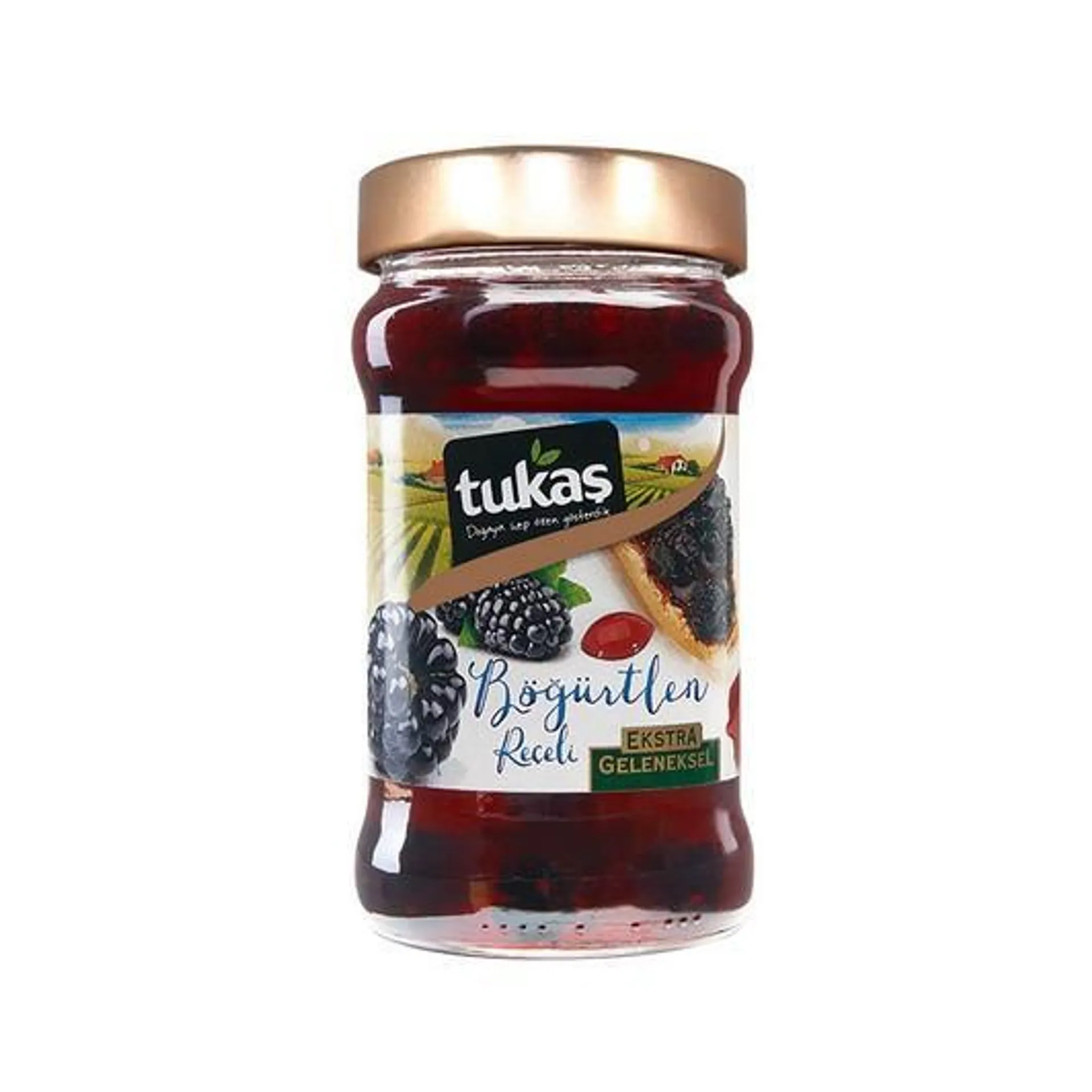 Tukaş Böğürtlen Reçeli 380 gr