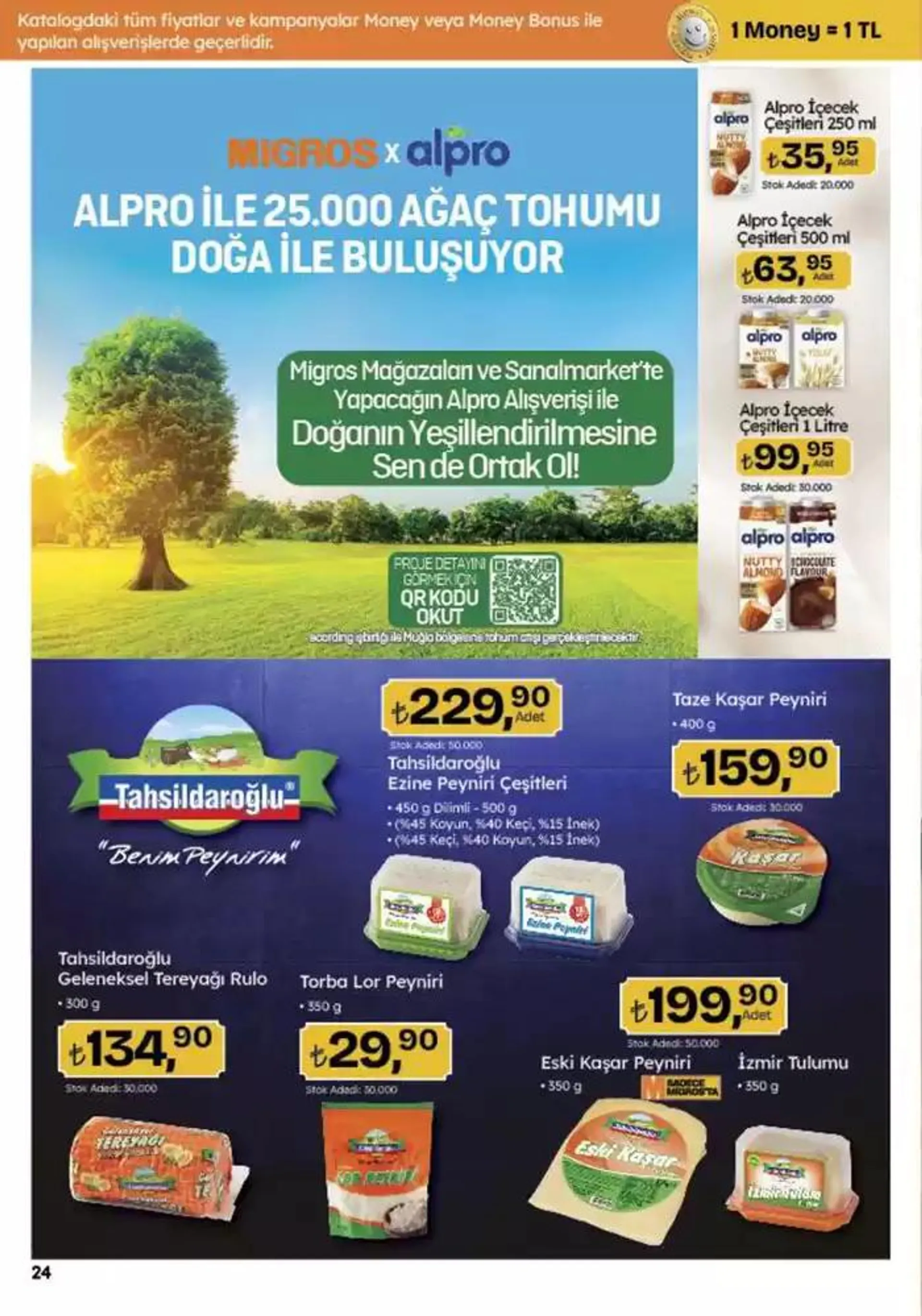 Katalog Migros katalog 26 Ekim - 9 Kasım 2024 - aktüel Sayfa 24