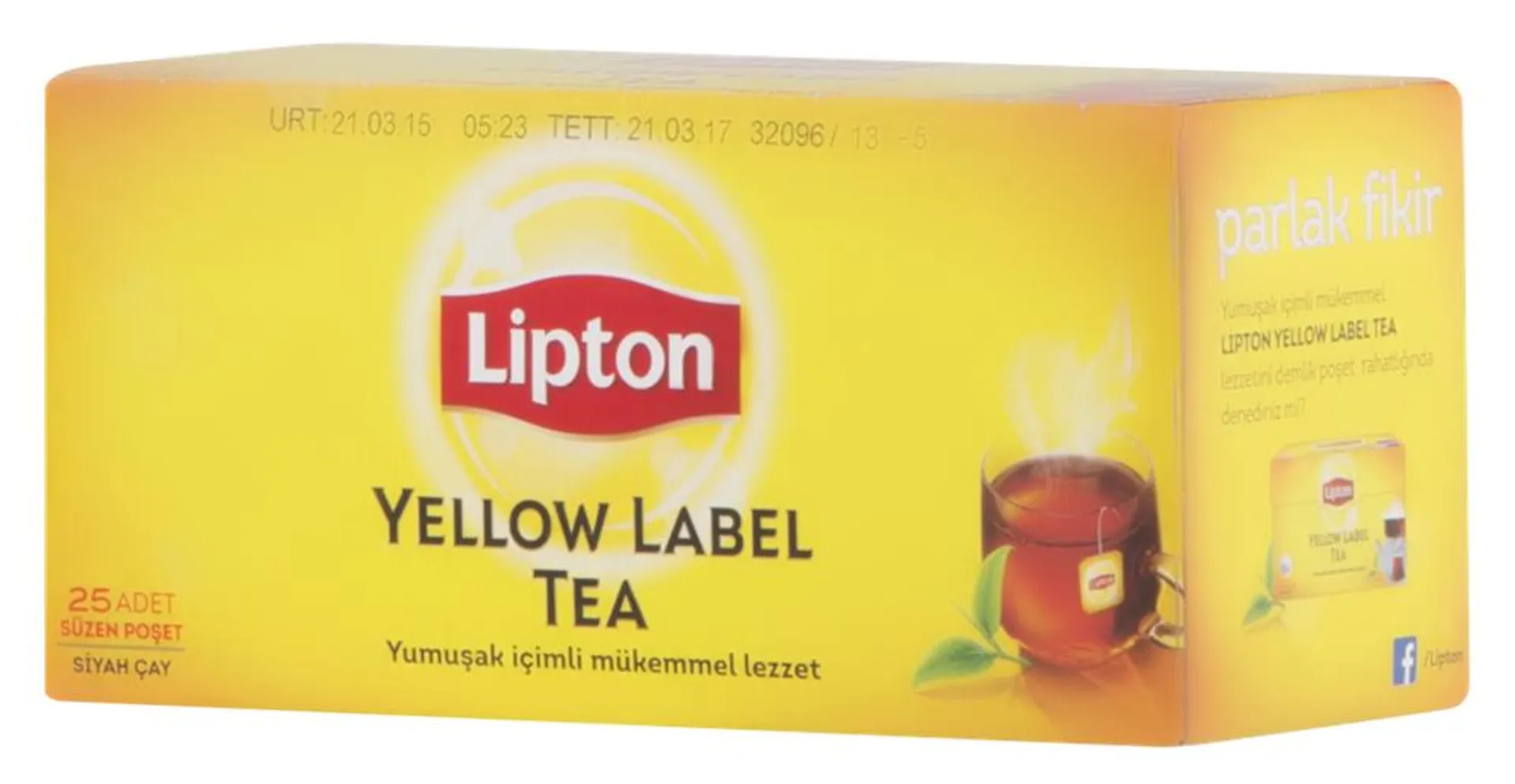 Lipton Yellow Label Bardak Poşet Çay 25x2 g