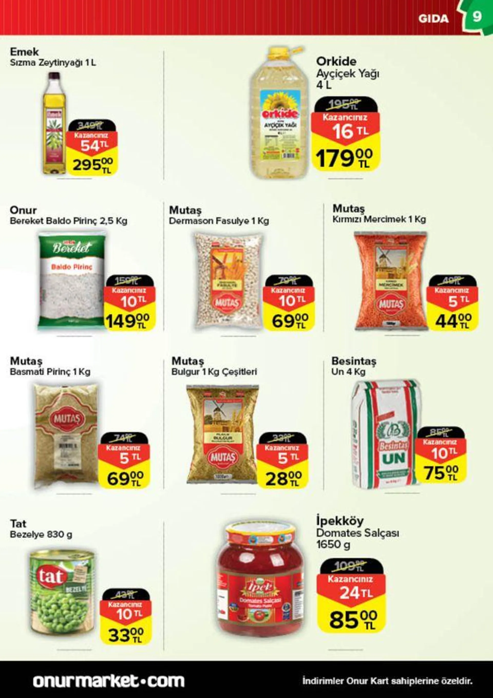 Onur Market Katalog - 9