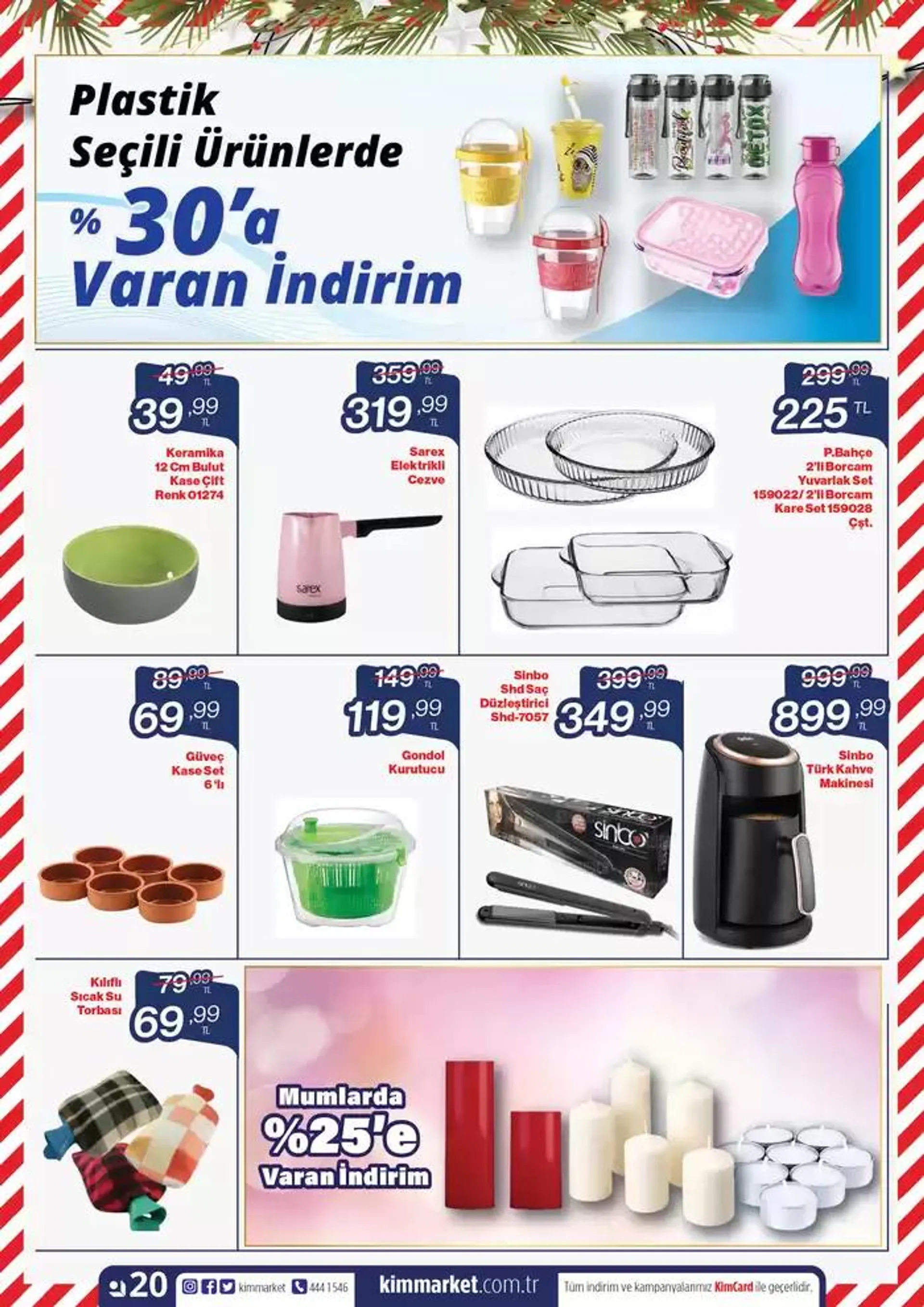 Katalog Sizin için en iyi tekliflerimiz 18 Aralık - 1 Ocak 2025 - aktüel Sayfa 20