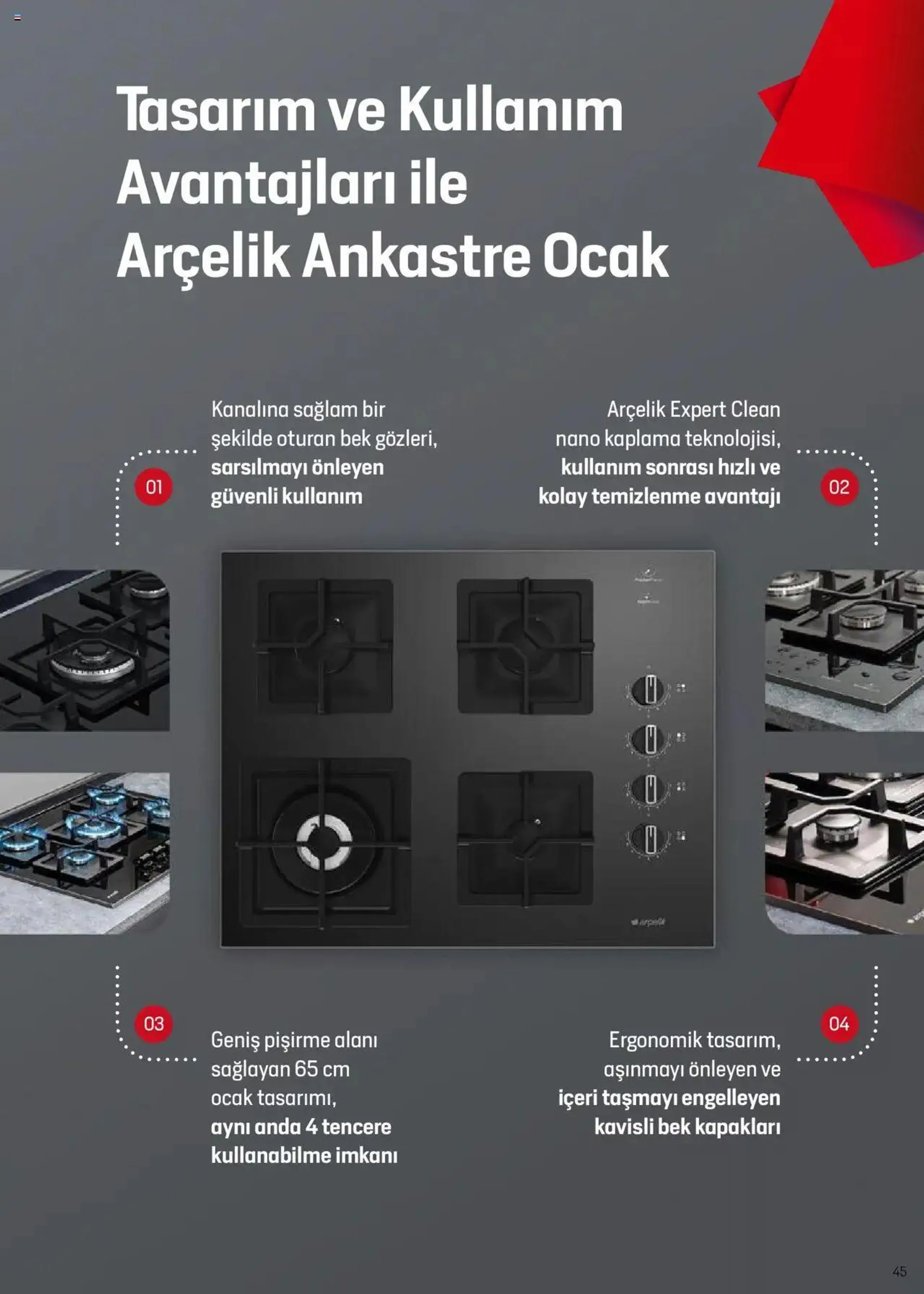 Katalog Arçelik Katalog 1 Ekim - 15 Ekim 2024 - aktüel Sayfa 44