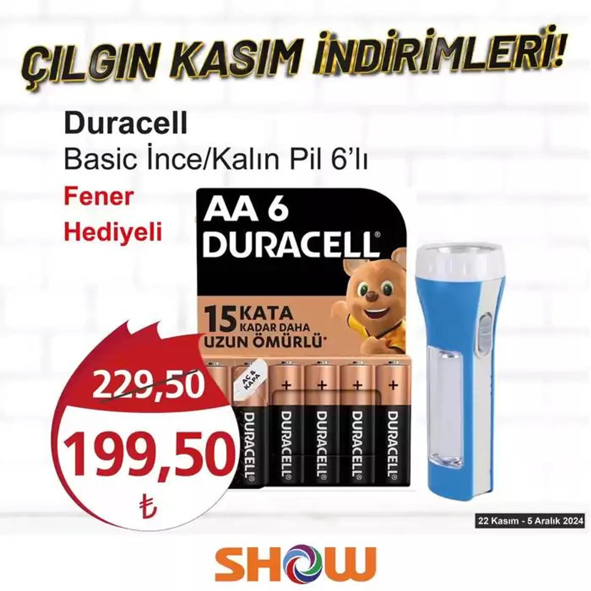 Katalog Show Market katalog 6 Aralık - 20 Aralık 2024 - aktüel Sayfa 7