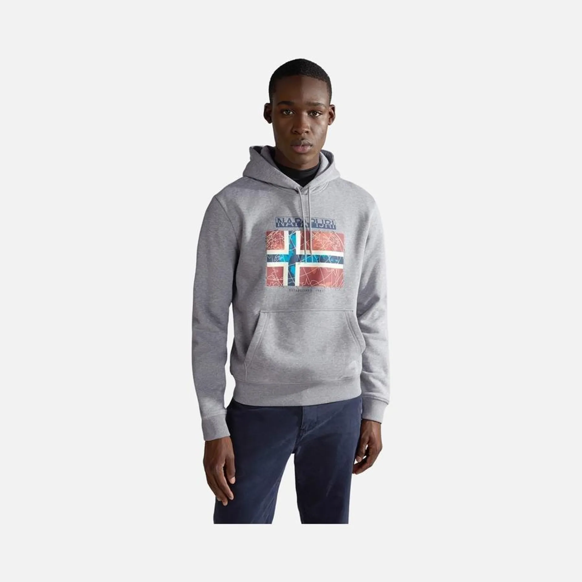 Napapijri Sportswear Guiro Hoodie Erkek Sweatshirt