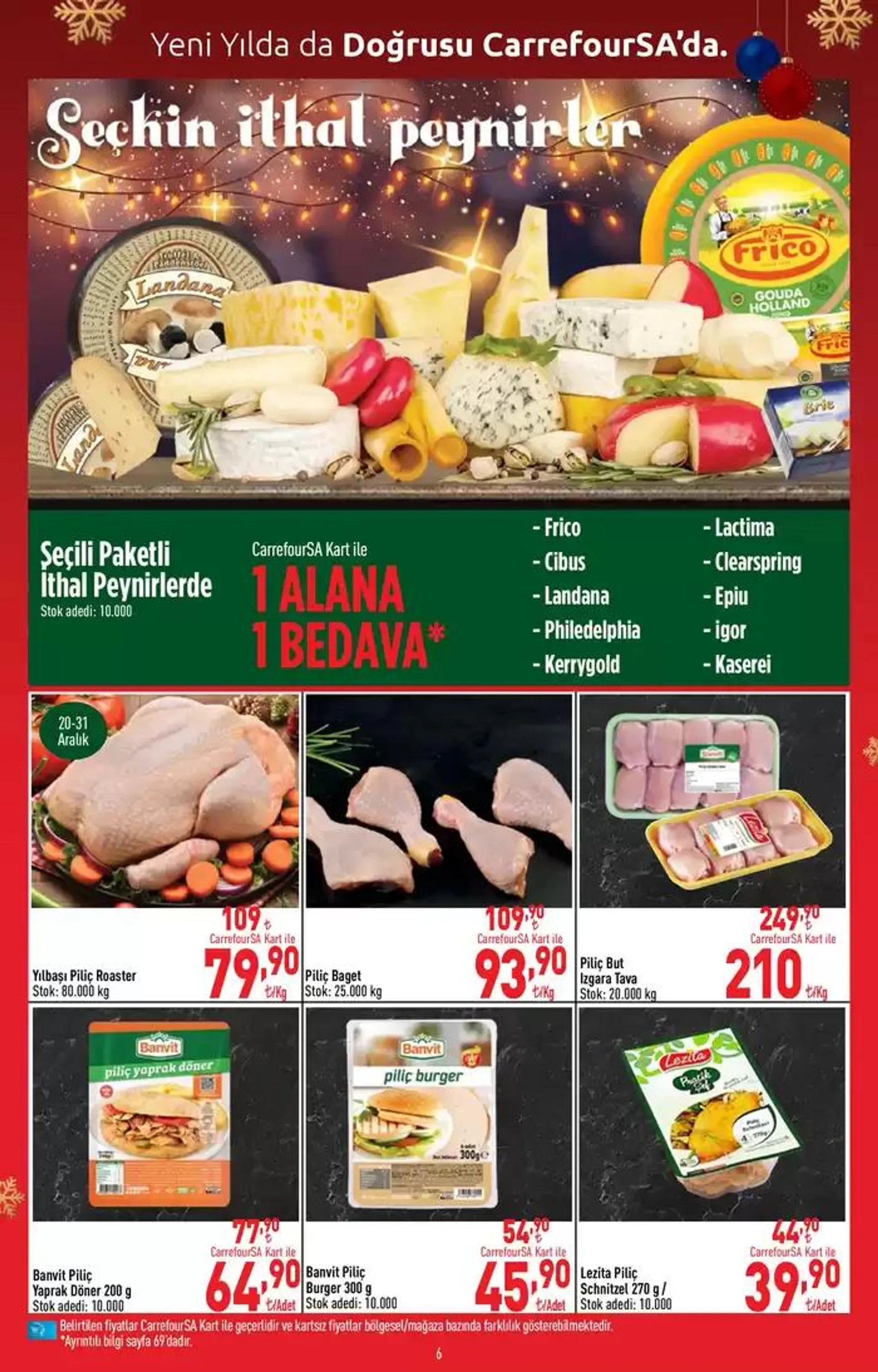 Katalog Carrefour Katalog 19 Aralık - 2 Ocak 20 Aralık - 3 Ocak 2025 - aktüel Sayfa 6