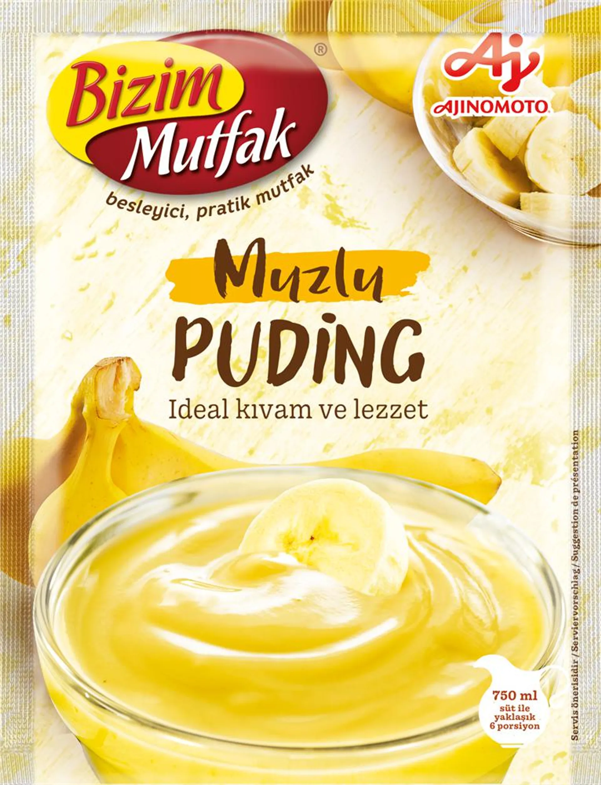 Bizim Mutfak Muzlu Puding 125 g