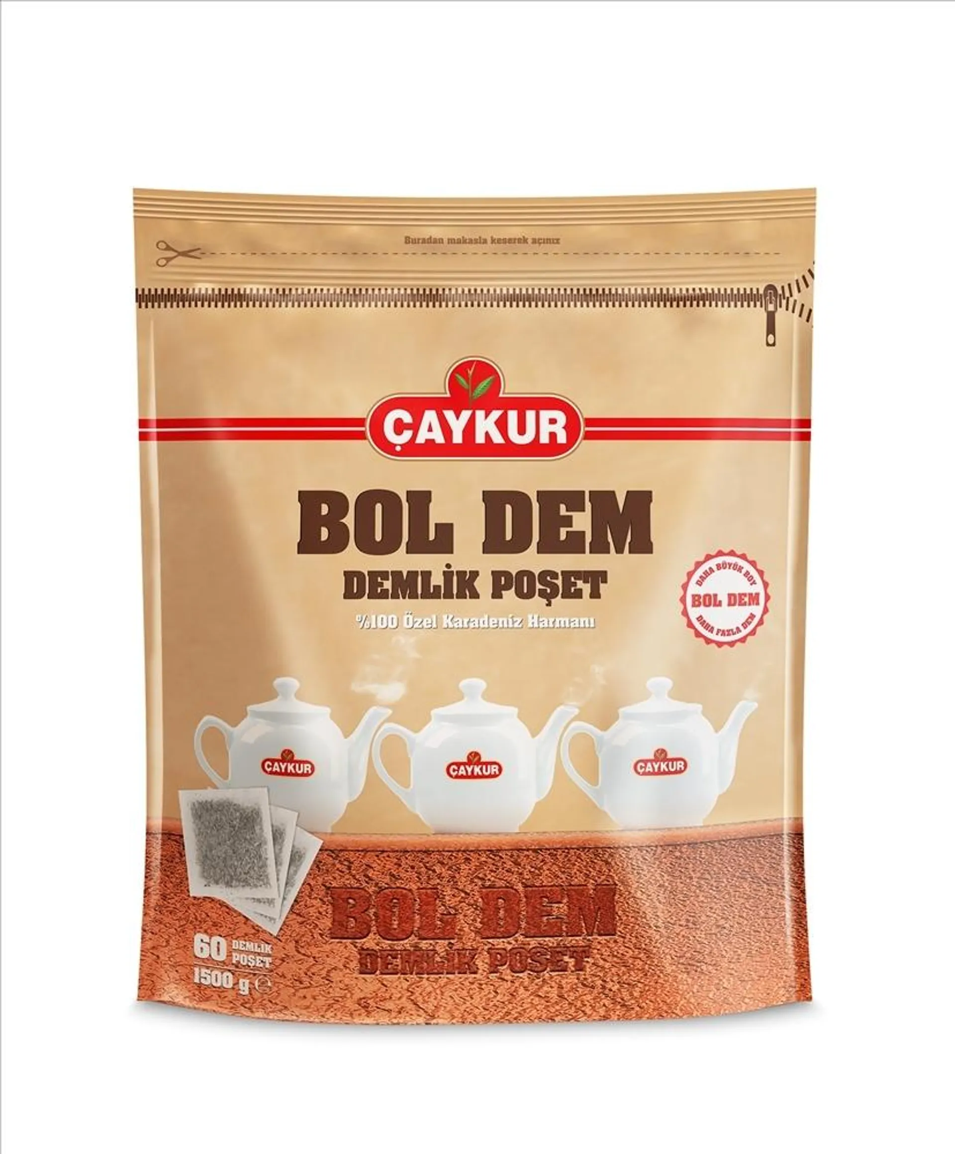 Çaykur Boldem Edt Demlik Süzen Poşet 60x25 g