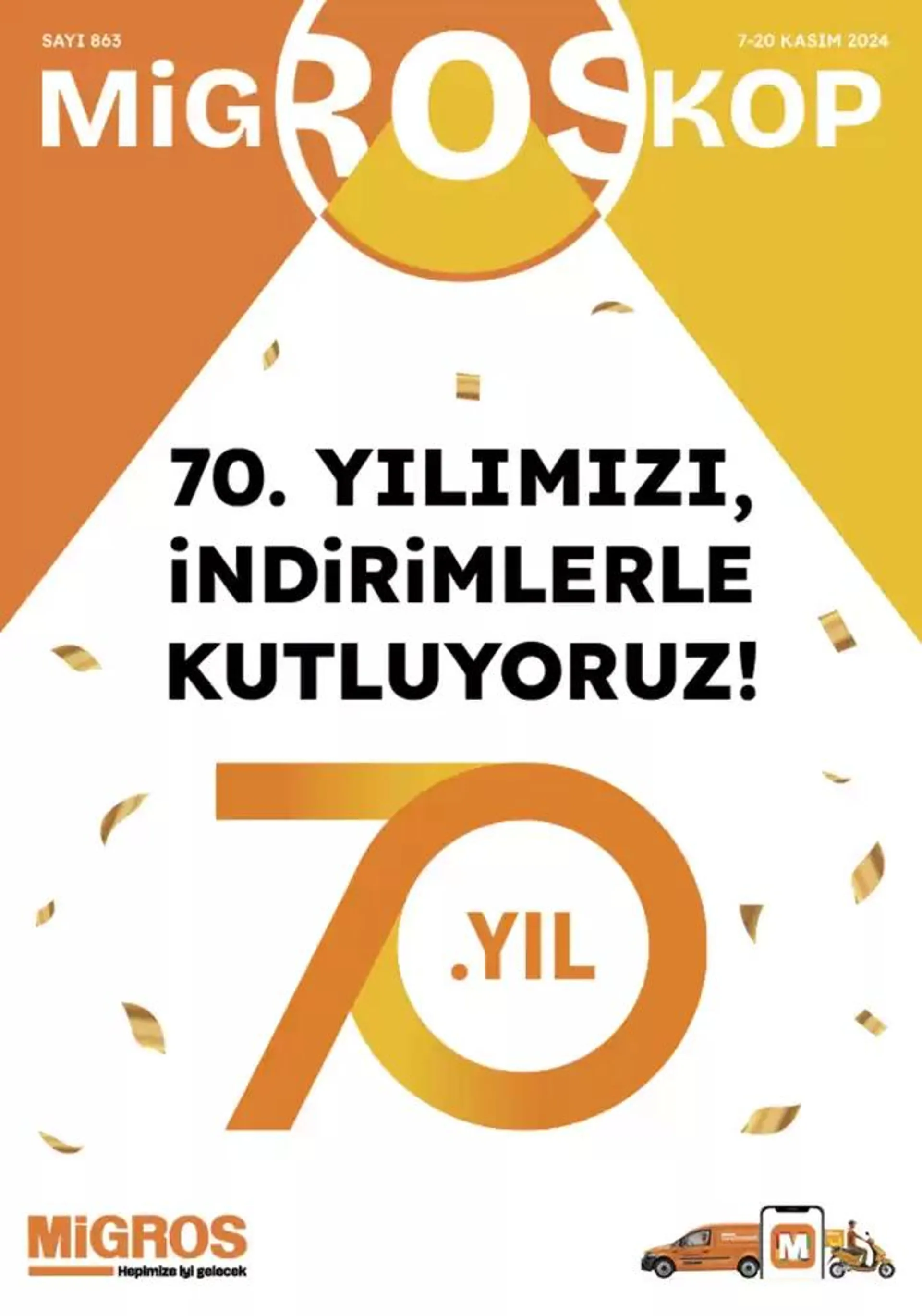 Katalog Migros katalog 7 Kasım - 20 Kasım 2024 - aktüel Sayfa 1