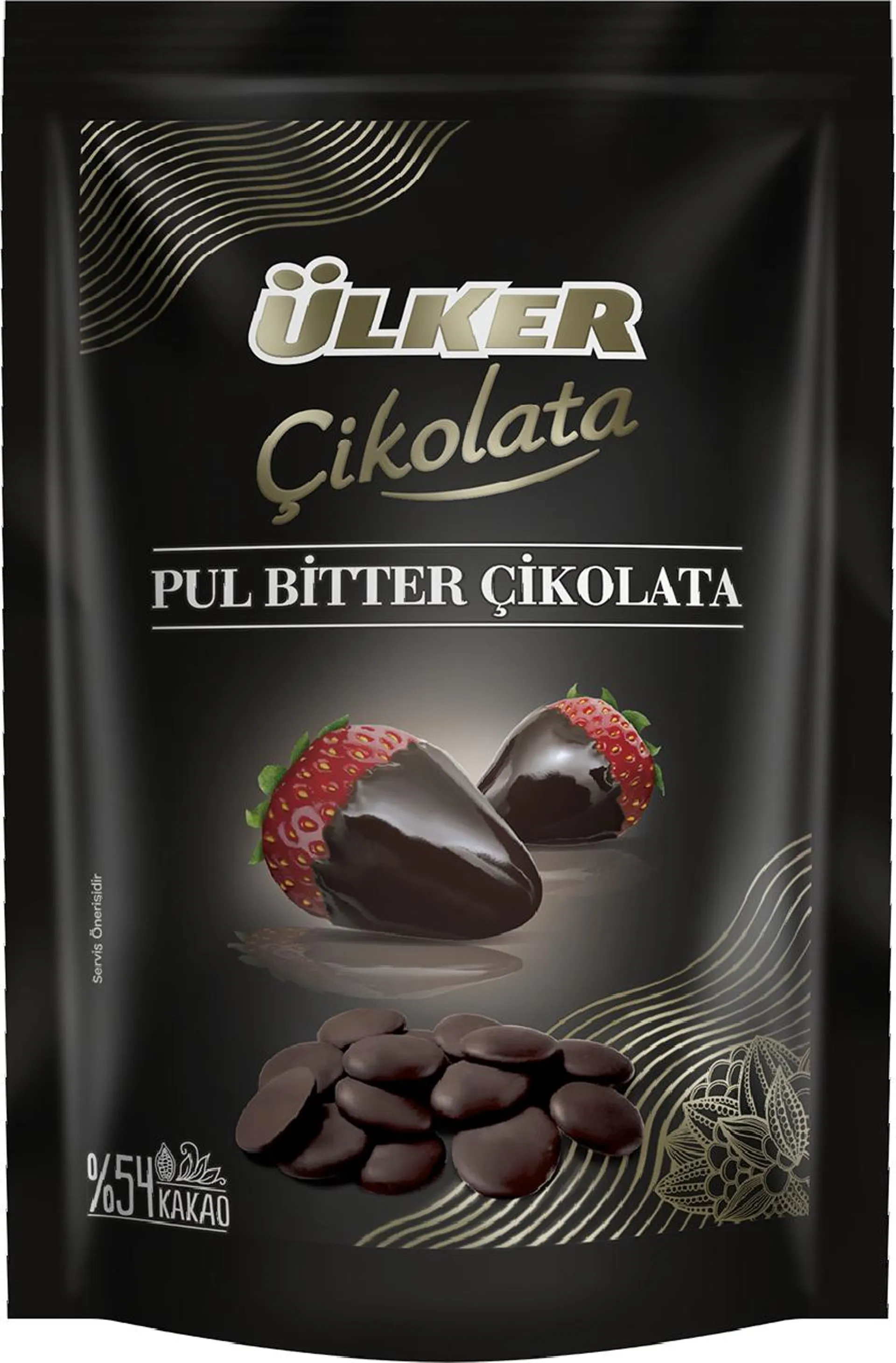 Ülker Pul Çikolata %54 Bitter 100 g