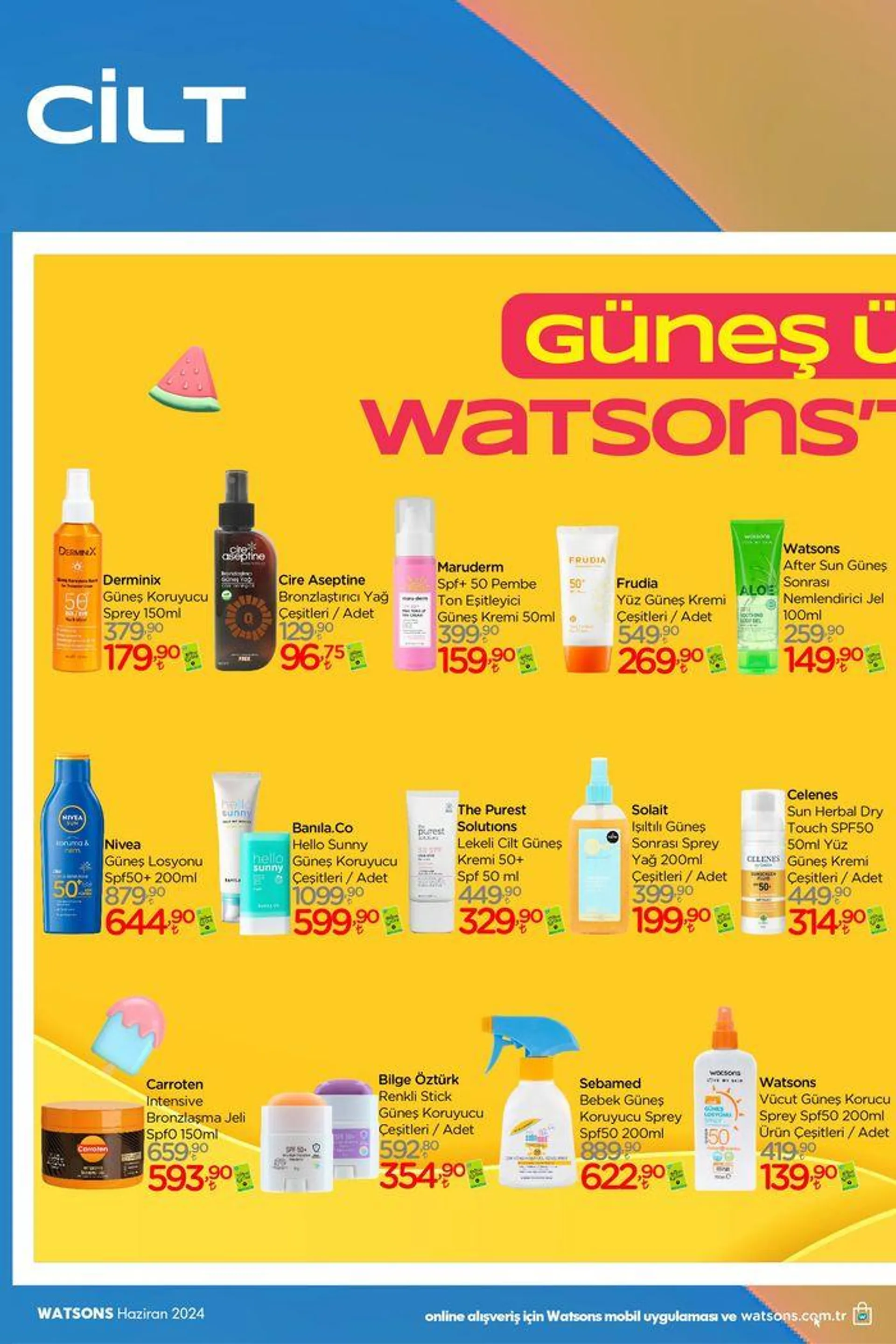 Katalog Watsons - Watsons Haziran Kataloğu 2024 18 Haziran - 2 Temmuz 2024 - aktüel Sayfa 26