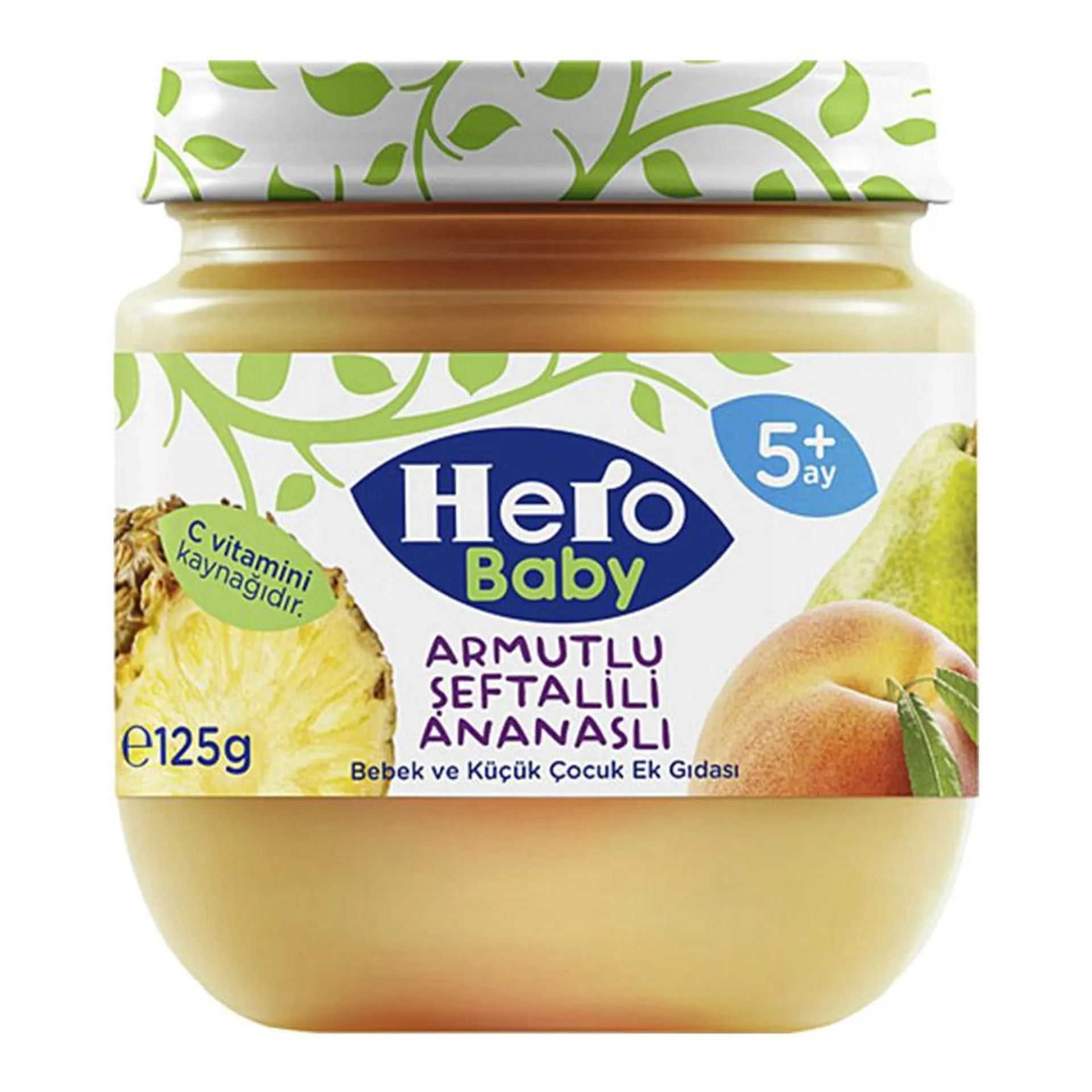 Hero Baby 120 Gr Kvz Armut Şeftali Ananas