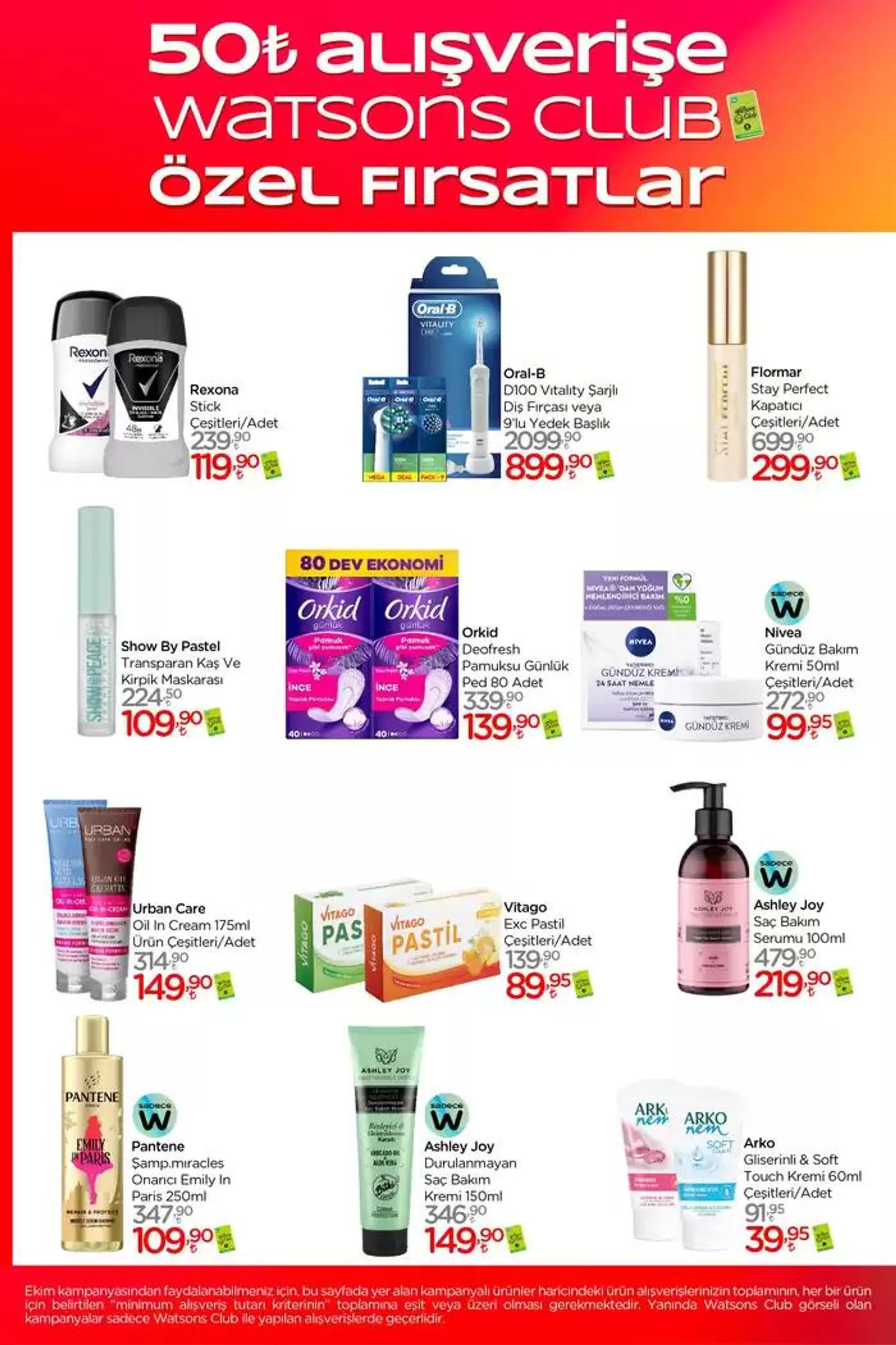 Katalog Watsons - 10. Watsons Ekim Kataloğu 2024 18 Ekim - 1 Kasım 2024 - aktüel Sayfa 4