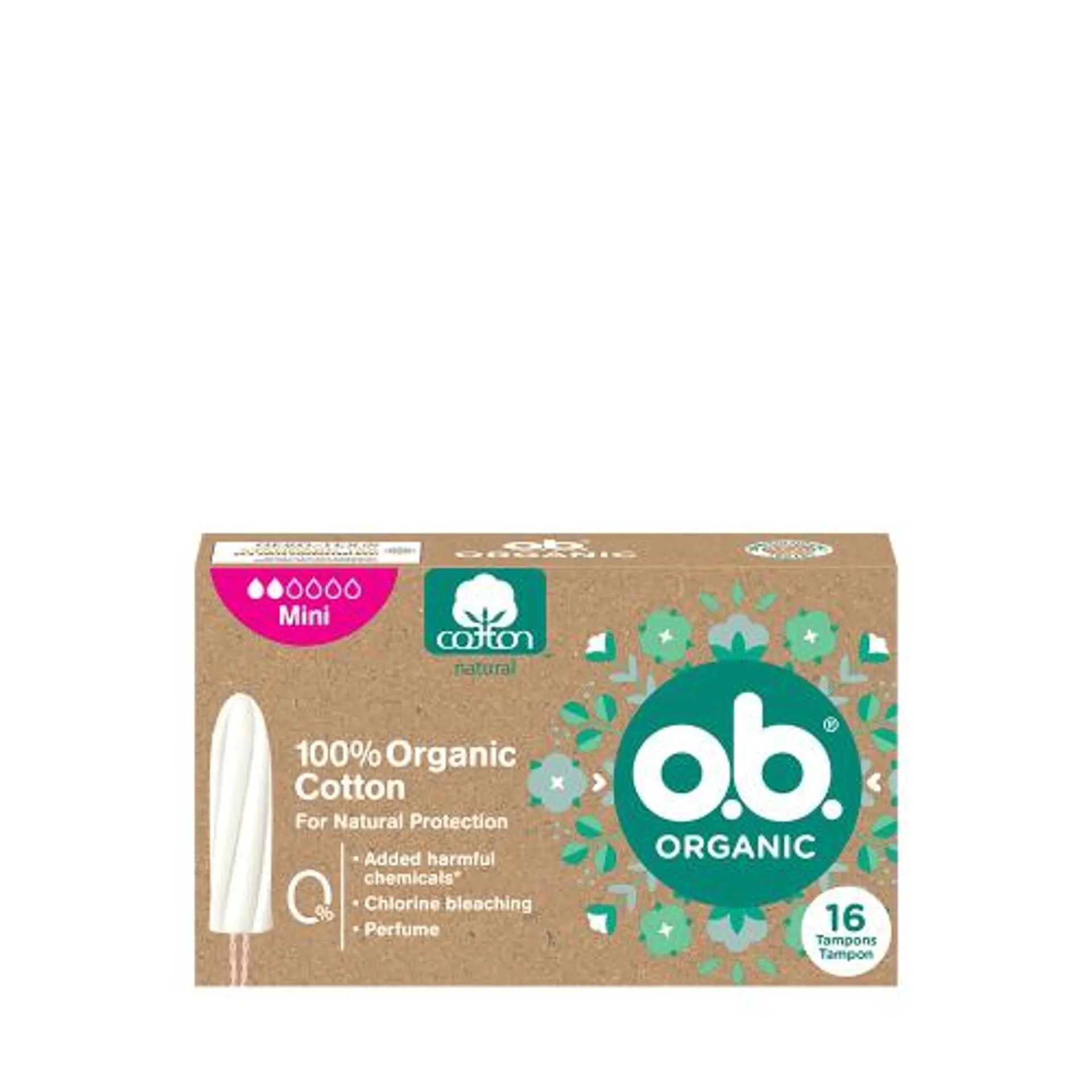 O.B. Organic Mini 16'Lı Tampon