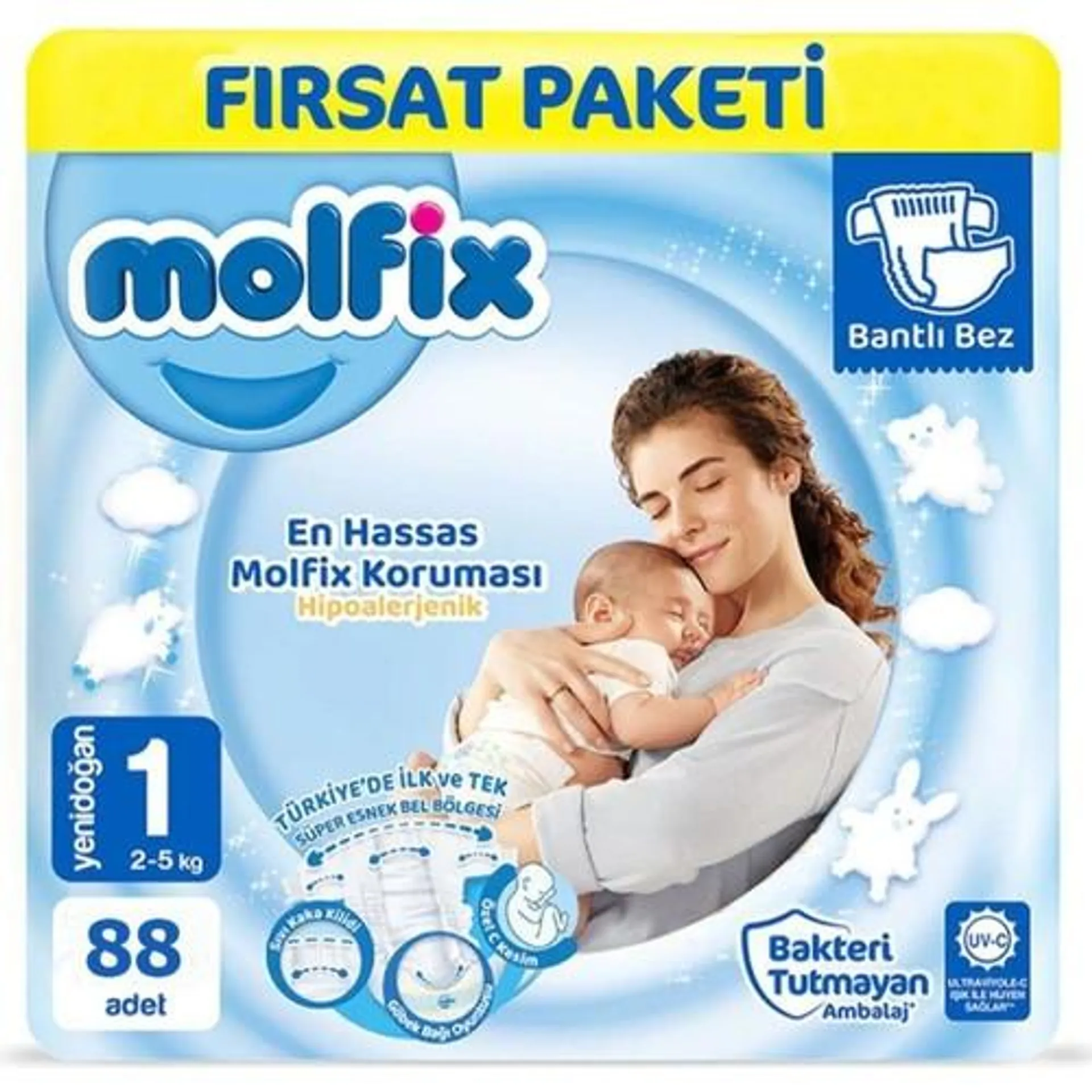 Molfix 3D Fırsat Paketi 80 Li Mini