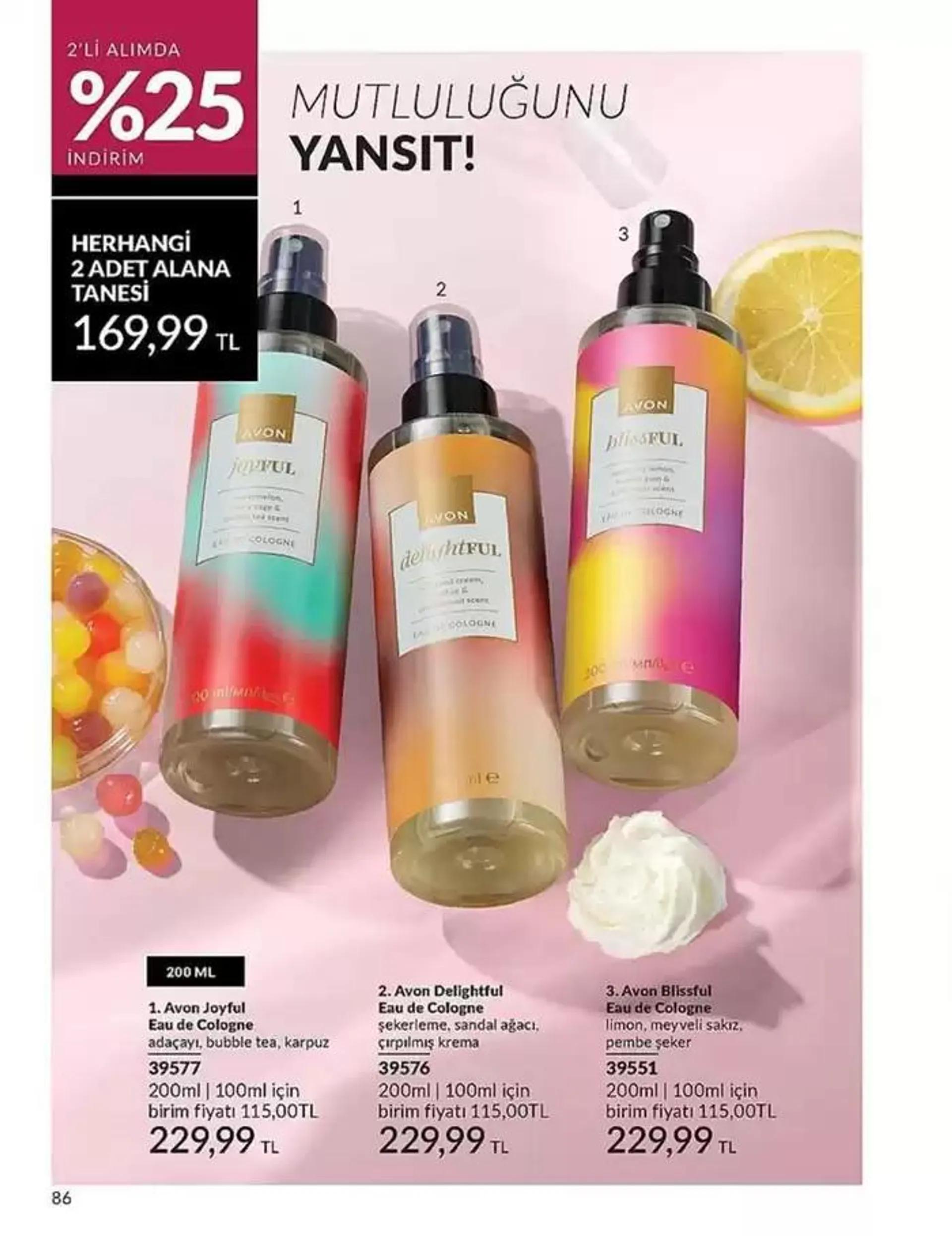 Katalog AVON Ekim 2024 Brosur 1 Ekim - 31 Ekim 2024 - aktüel Sayfa 86