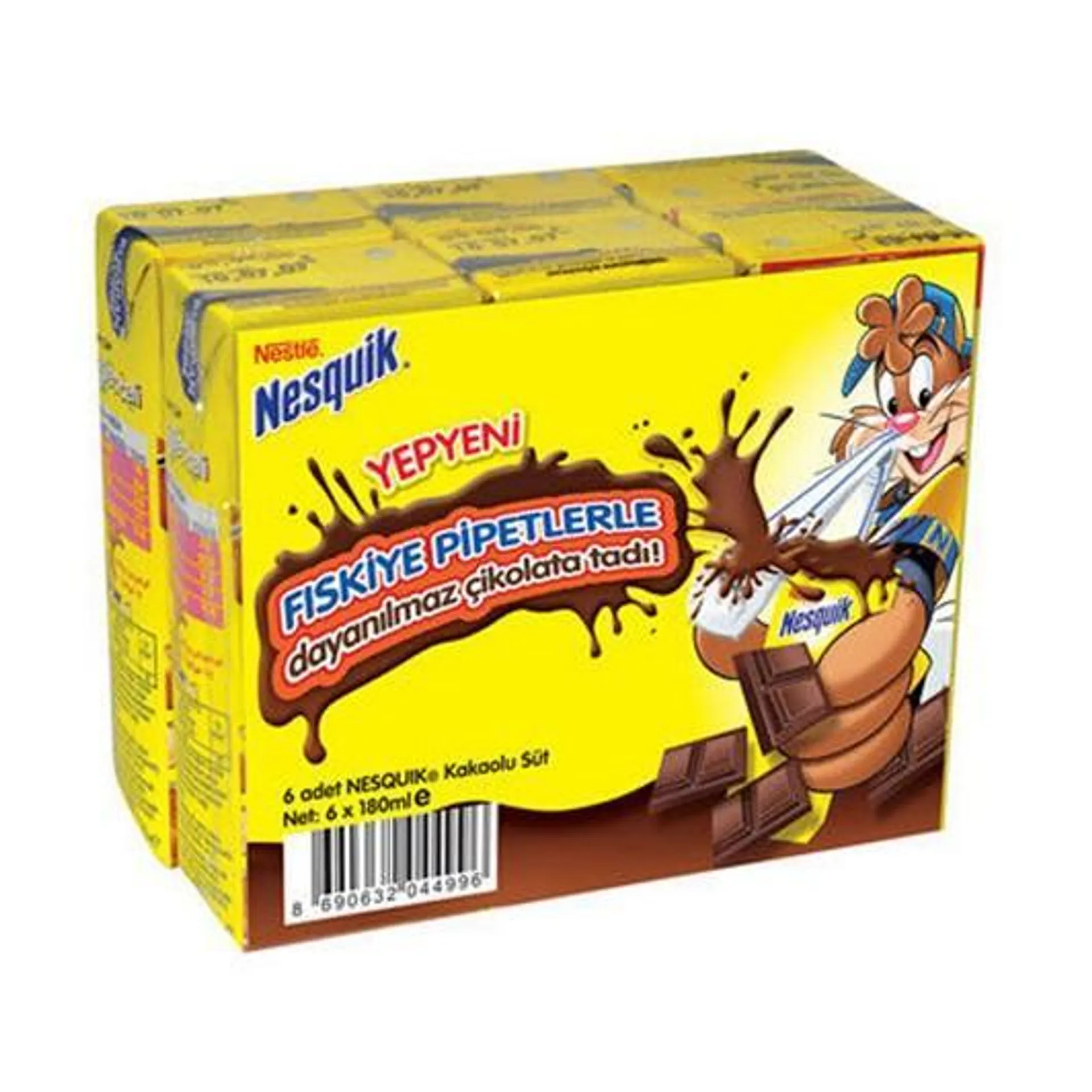 Nesquik Kakaolu Süt 6x180 ml