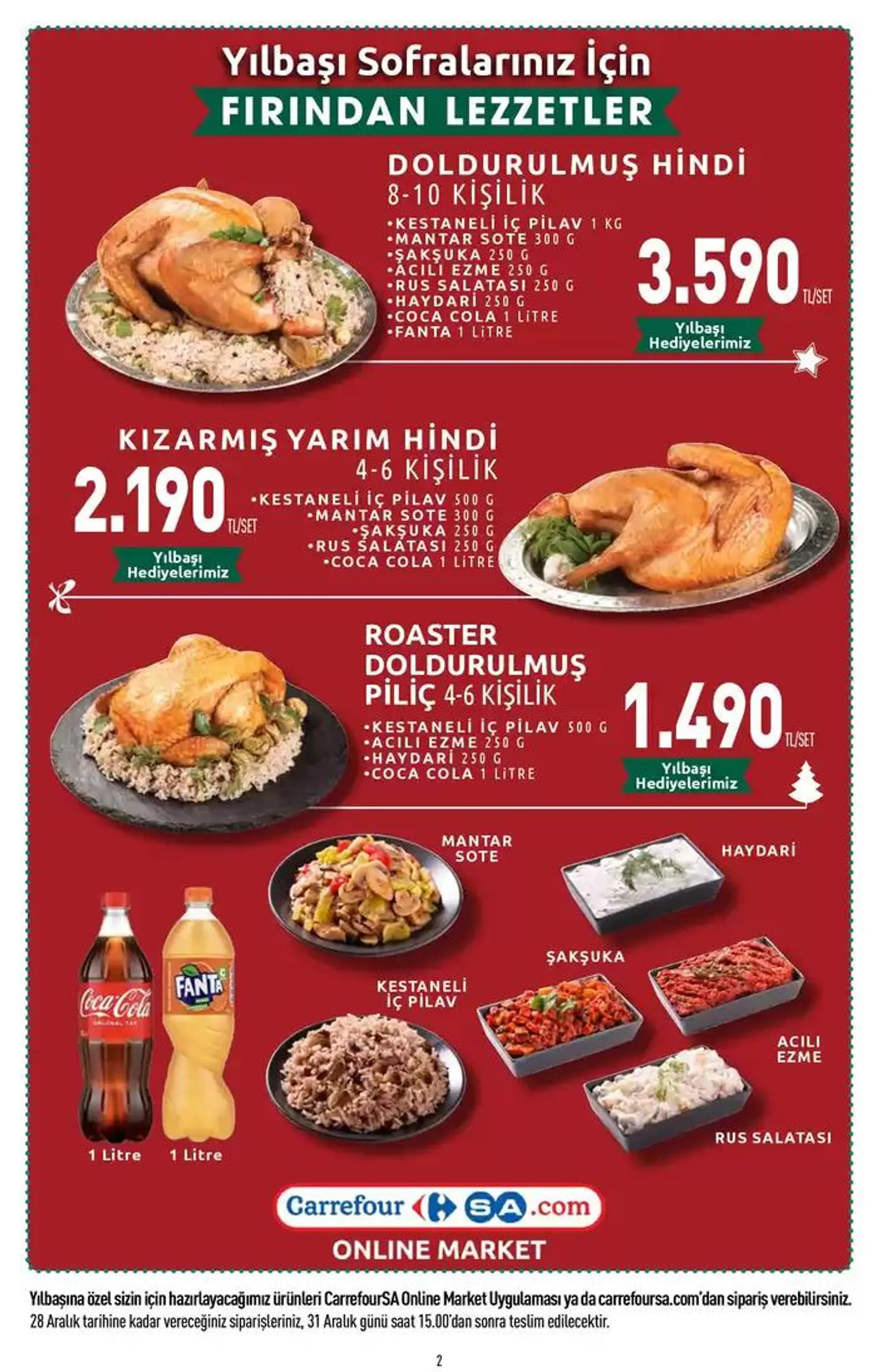 Katalog Carrefour Katalog 19 Aralık - 2 Ocak 20 Aralık - 3 Ocak 2025 - aktüel Sayfa 2