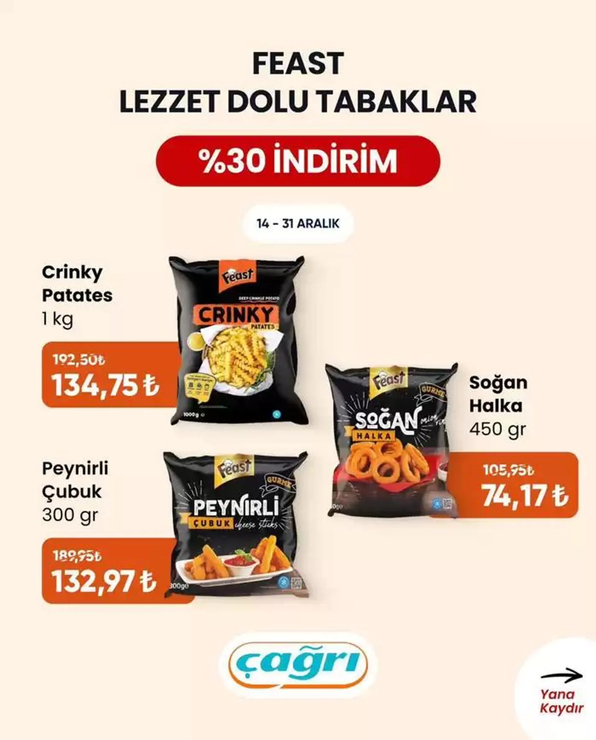 Katalog Çağrı Market katalog 19 Aralık - 2 Ocak 2025 - aktüel Sayfa 6