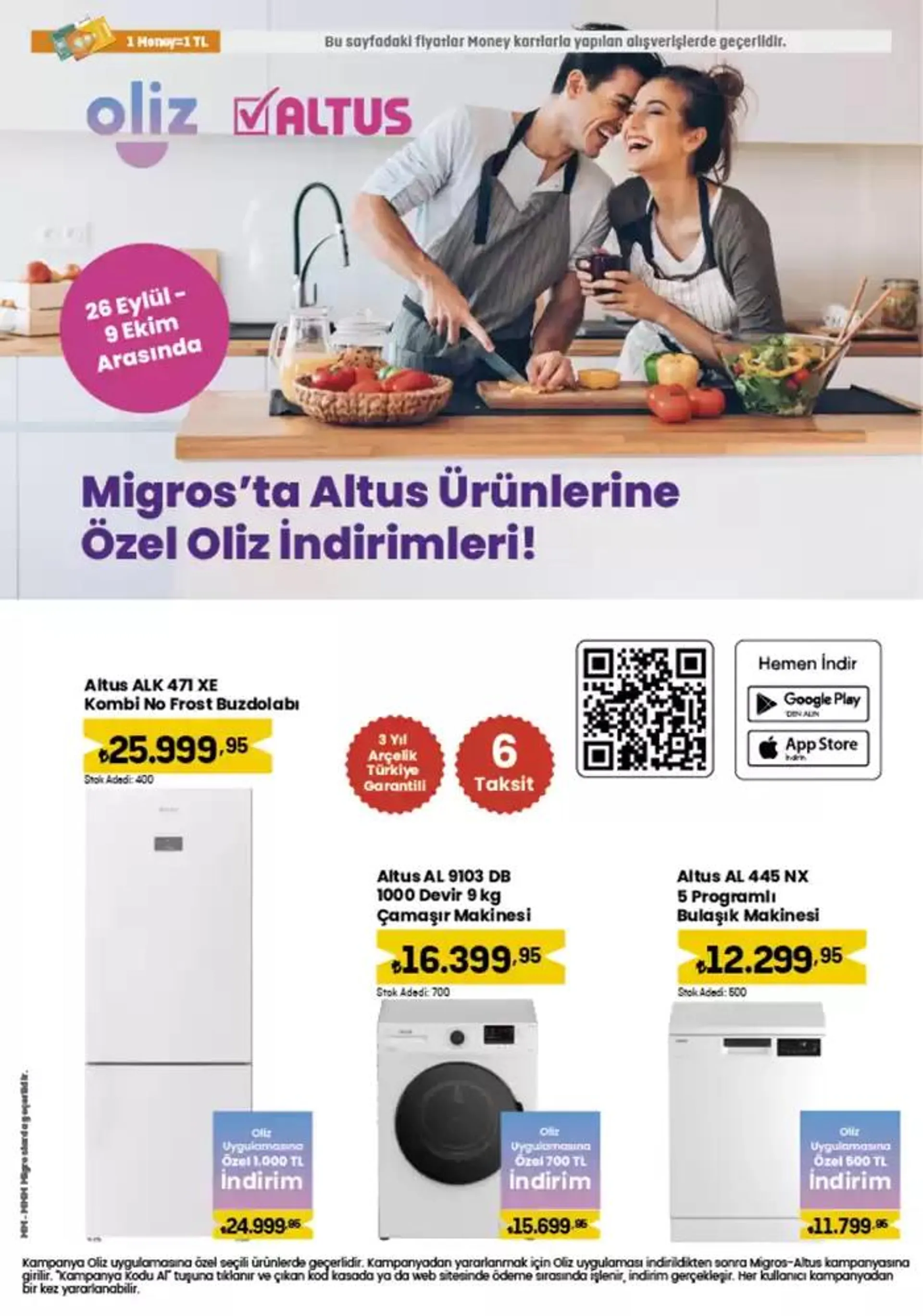 Katalog Migros katalog 26 Eylül - 9 Ekim 2024 - aktüel Sayfa 85