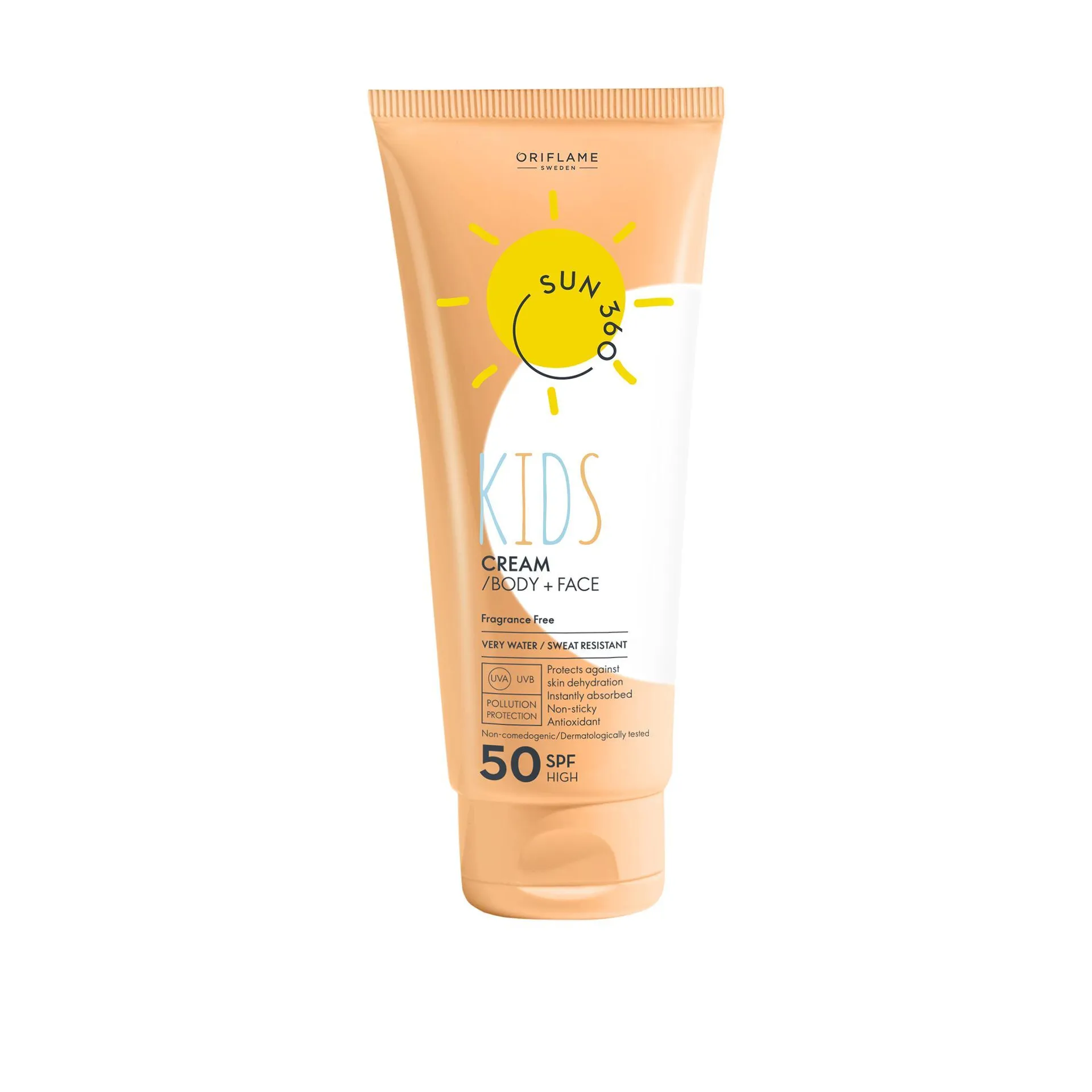 Sun 360 Çocuklar için Yüz ve Vücut Güneş Kremi 50 SPF