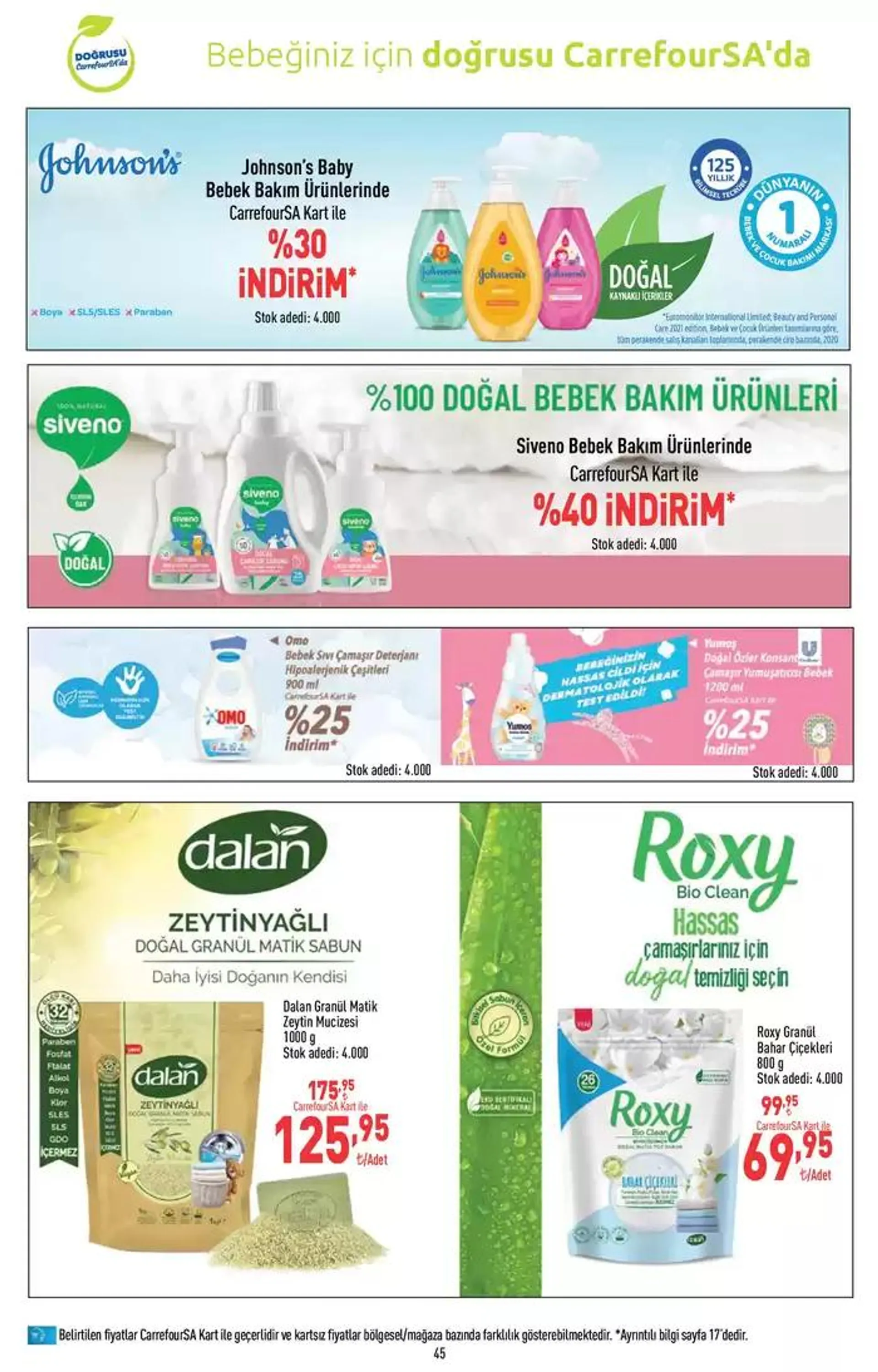 Katalog Carrefour Katalog 24 Ekim - 6 Kasım 21 Ekim - 27 Ekim 2024 - aktüel Sayfa 45