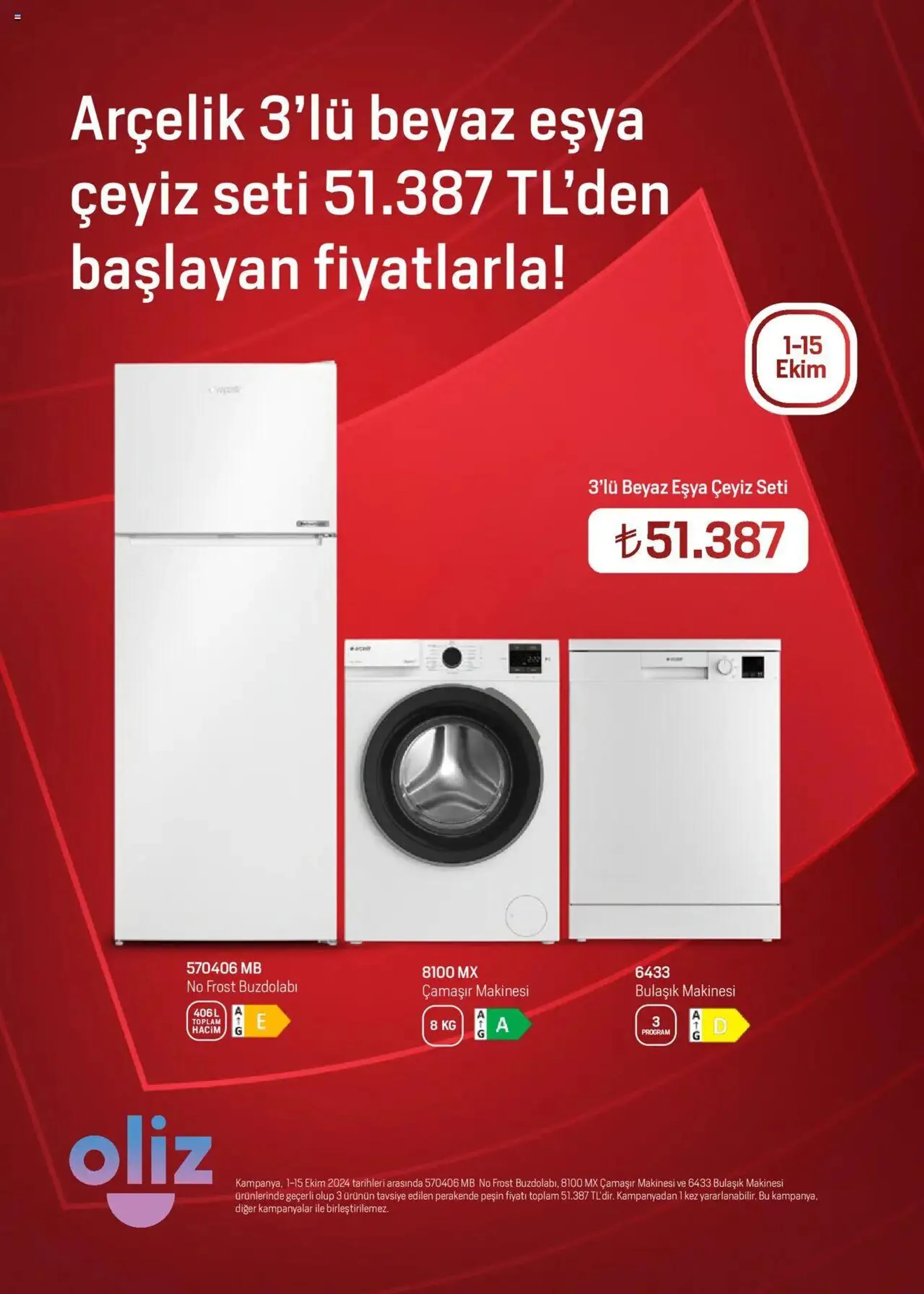 Katalog Arçelik Katalog 1 Ekim - 15 Ekim 2024 - aktüel Sayfa 4