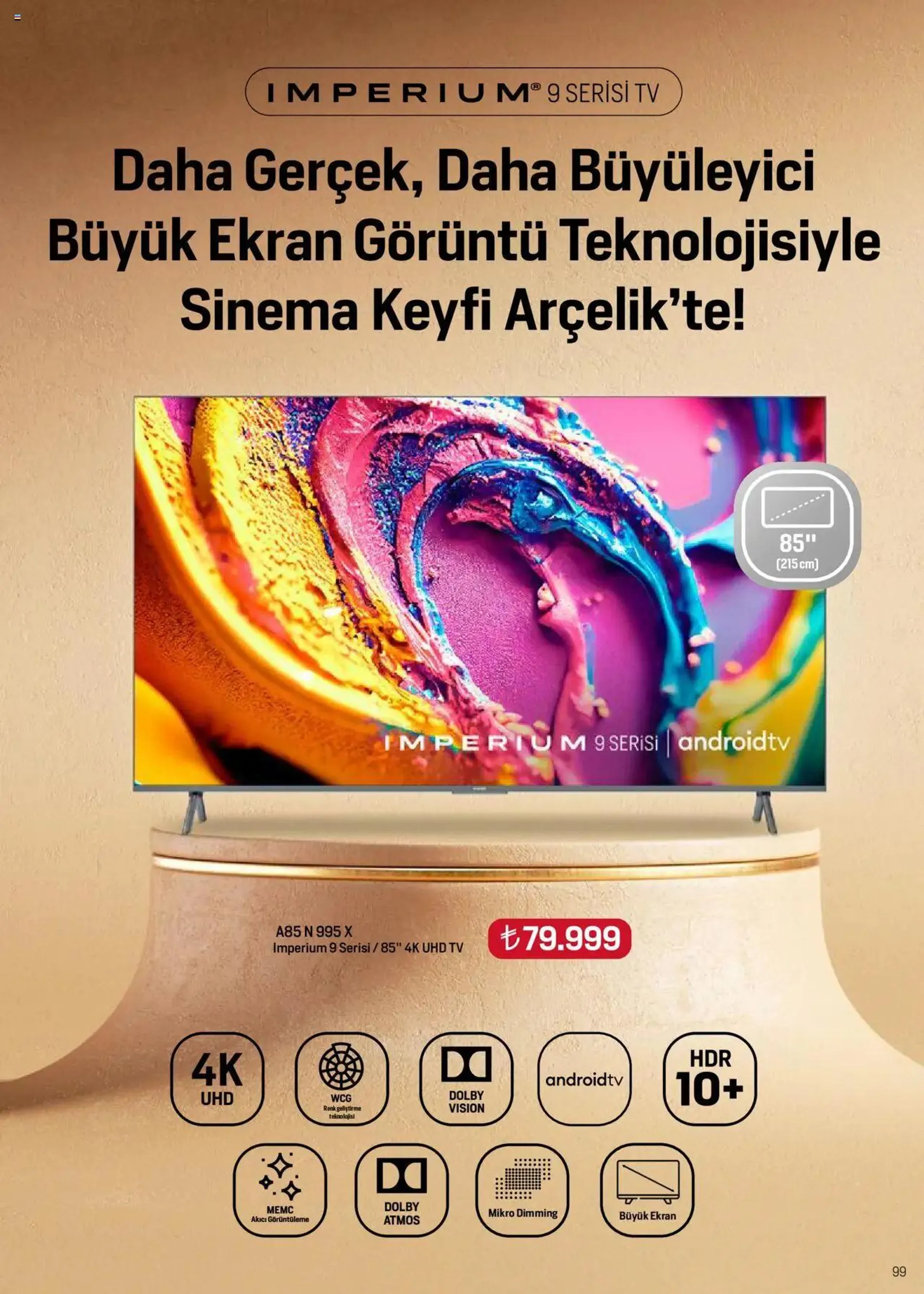 Katalog Arçelik Katalog 1 Eylül - 30 Eylül 2024 - aktüel Sayfa 97