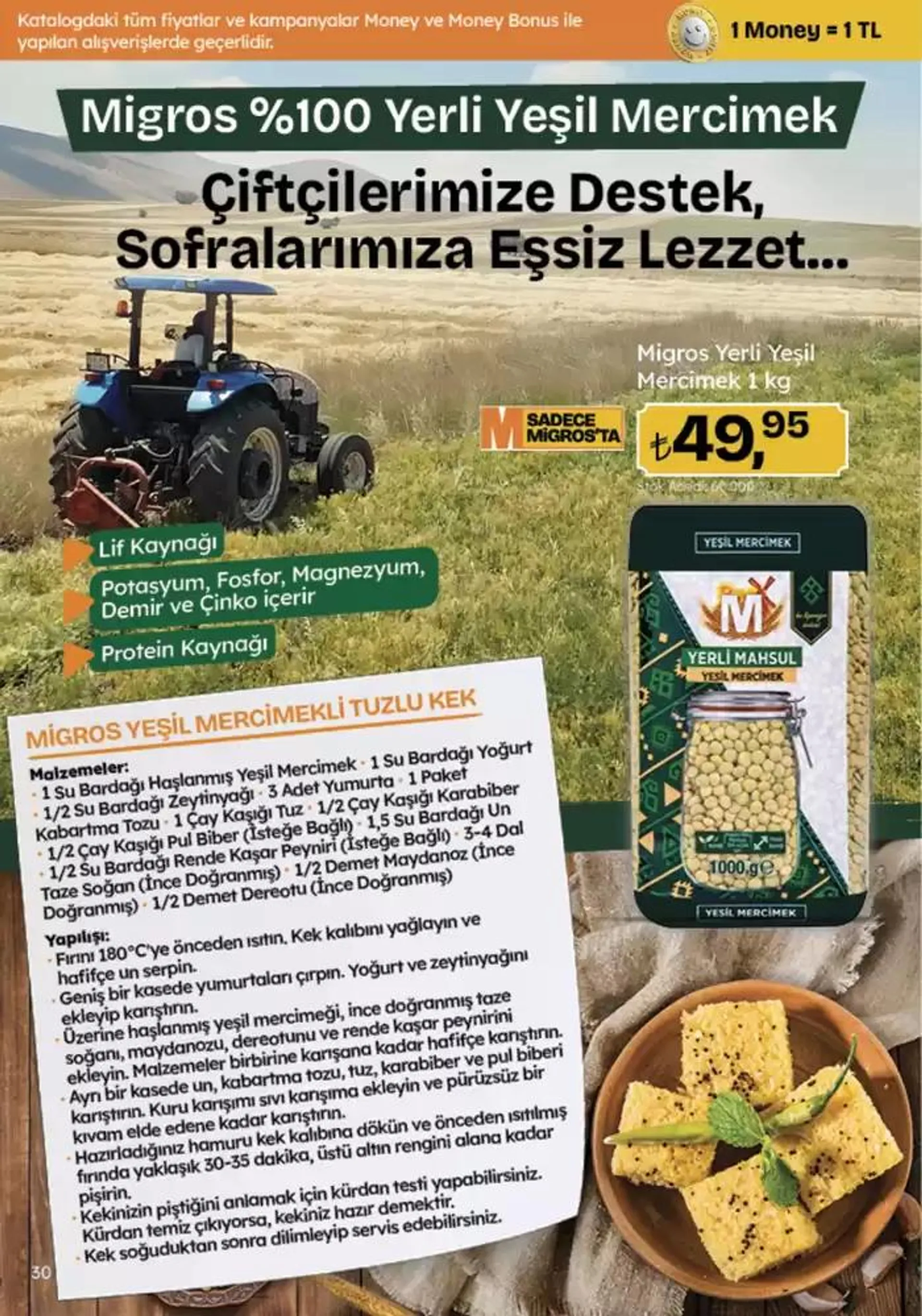 Katalog Migros katalog 10 Ekim - 23 Ekim 2024 - aktüel Sayfa 30