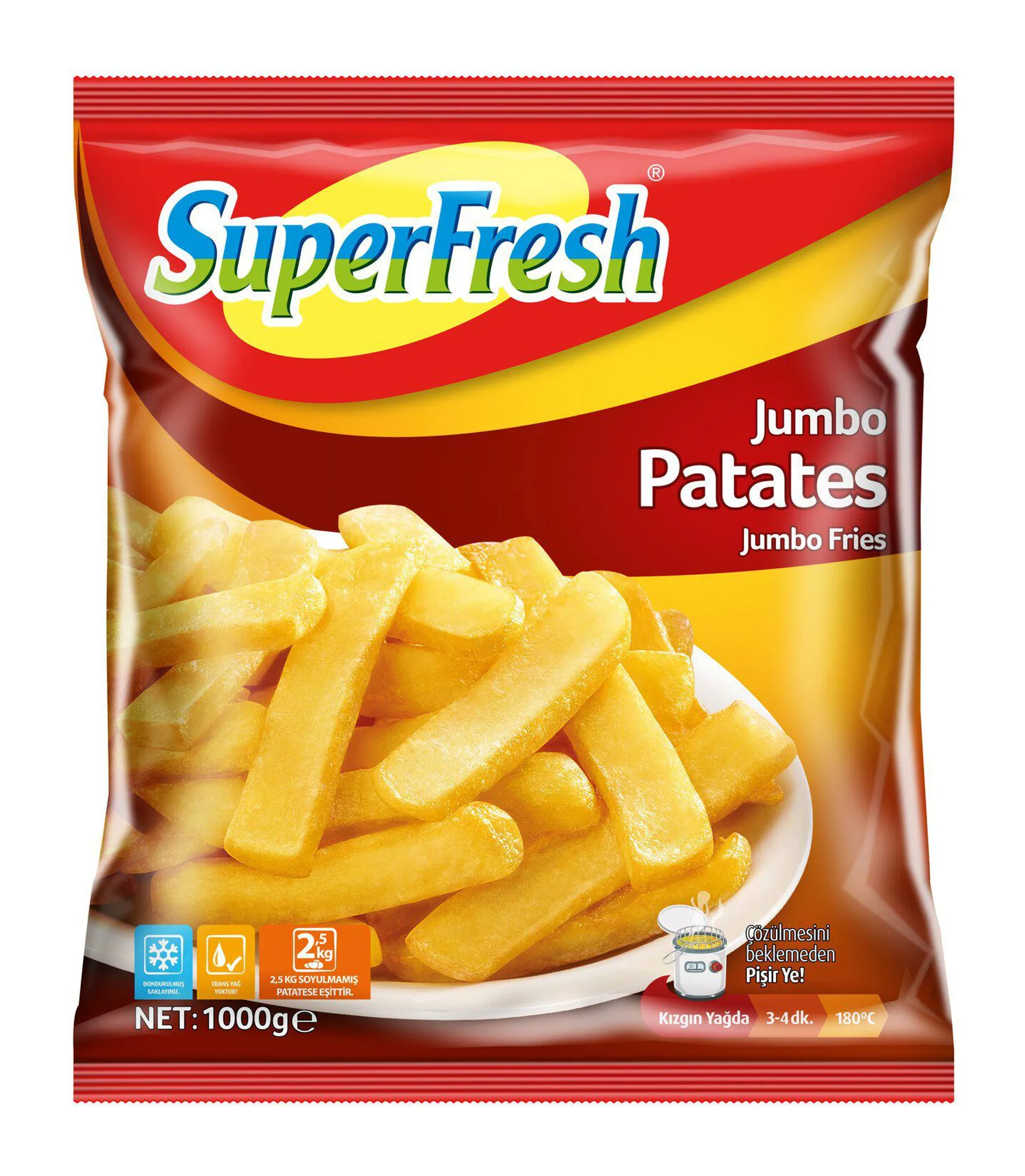 Superfresh Jumbo Patates 1 Kg