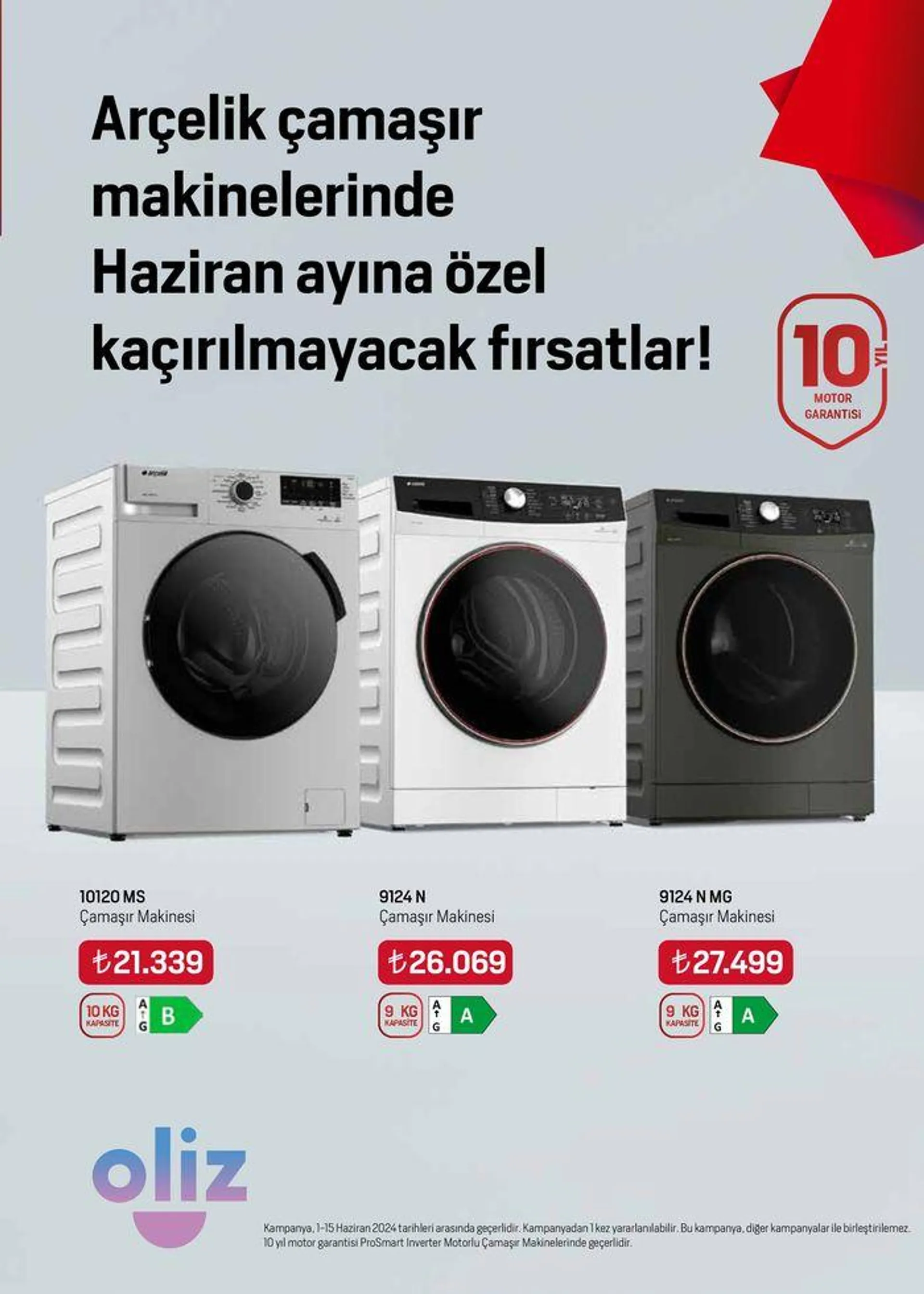 Katalog Arçelik Genel Kataloğu 5 Haziran - 19 Haziran 2024 - aktüel Sayfa 17