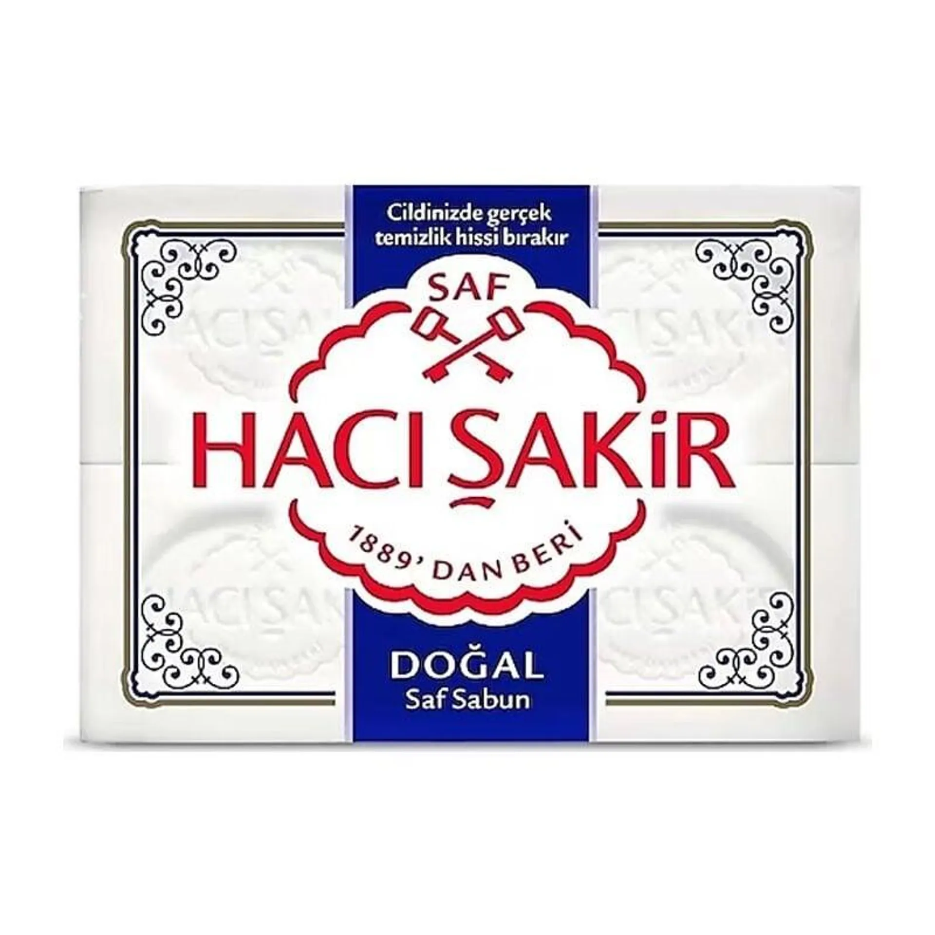 Hacı Şakir 4lü Saf Doğal Sabun 600 gr