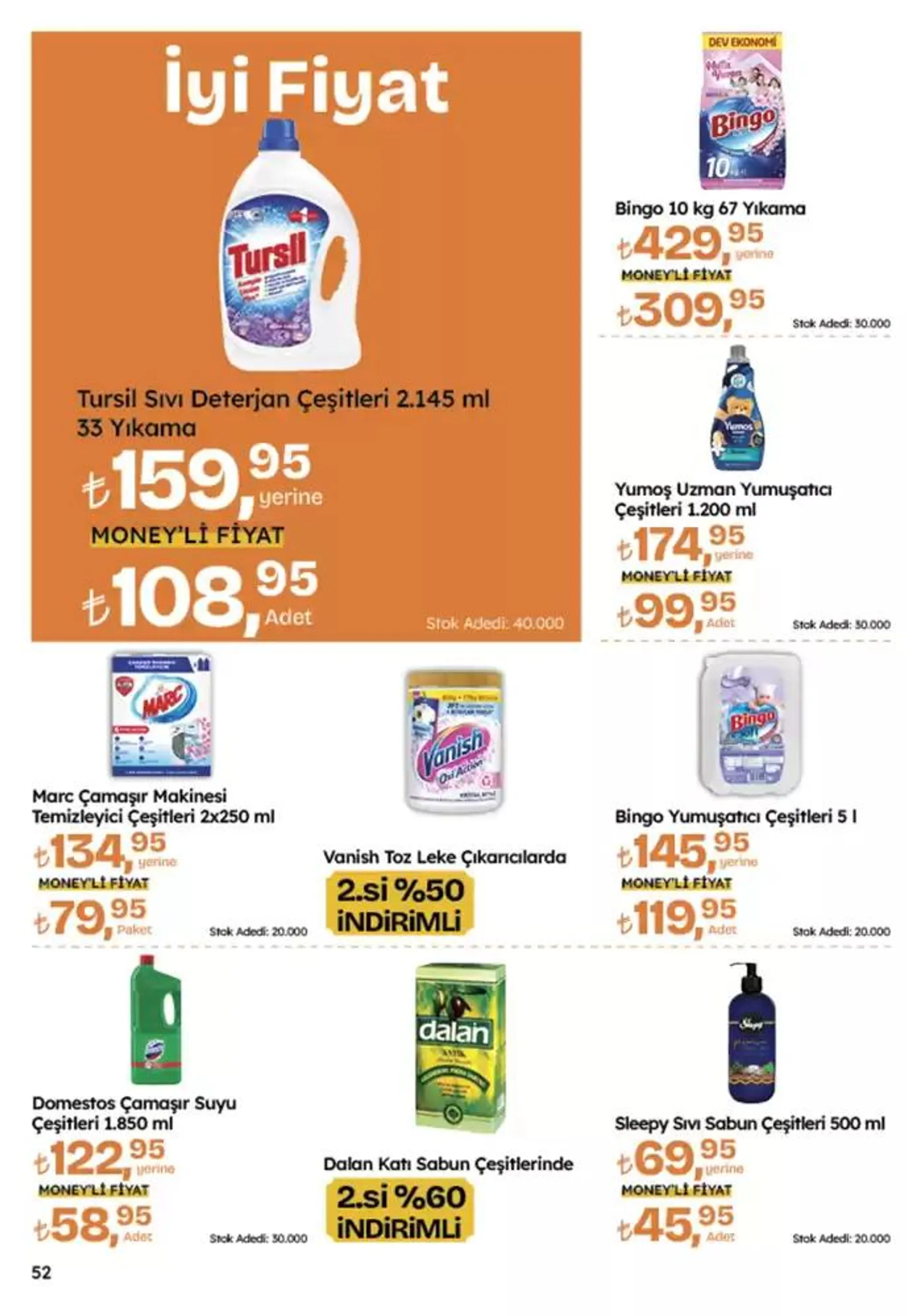 Katalog Migros katalog 21 Kasım - 4 Aralık 2024 - aktüel Sayfa 52