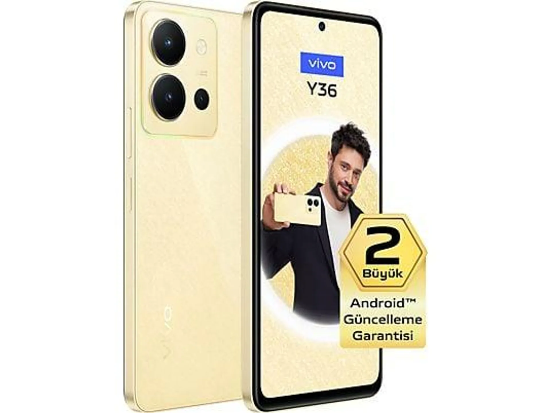 VIVO Y36 256 GB Akıllı Telefon Gold