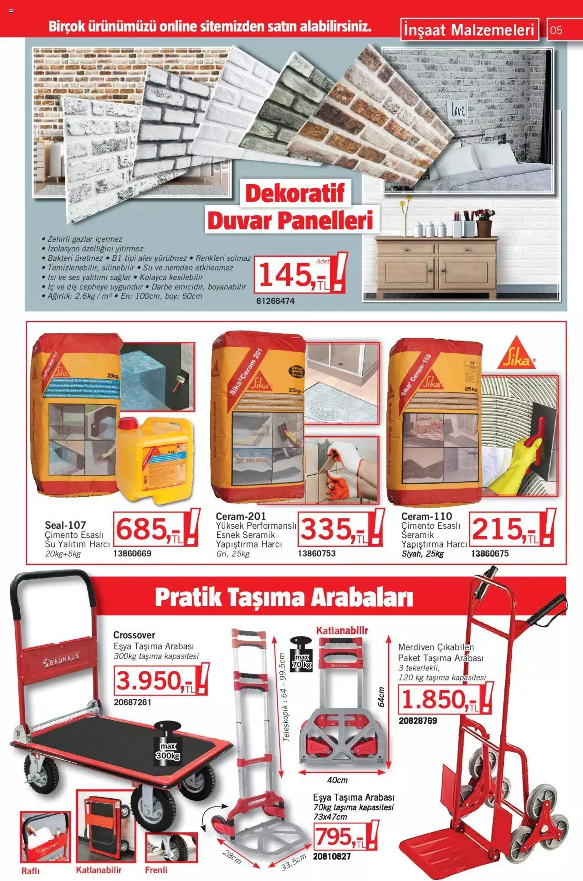 Katalog Bauhaus Katalog 1 Mart - 30 Nisan 2024 - aktüel Sayfa 5