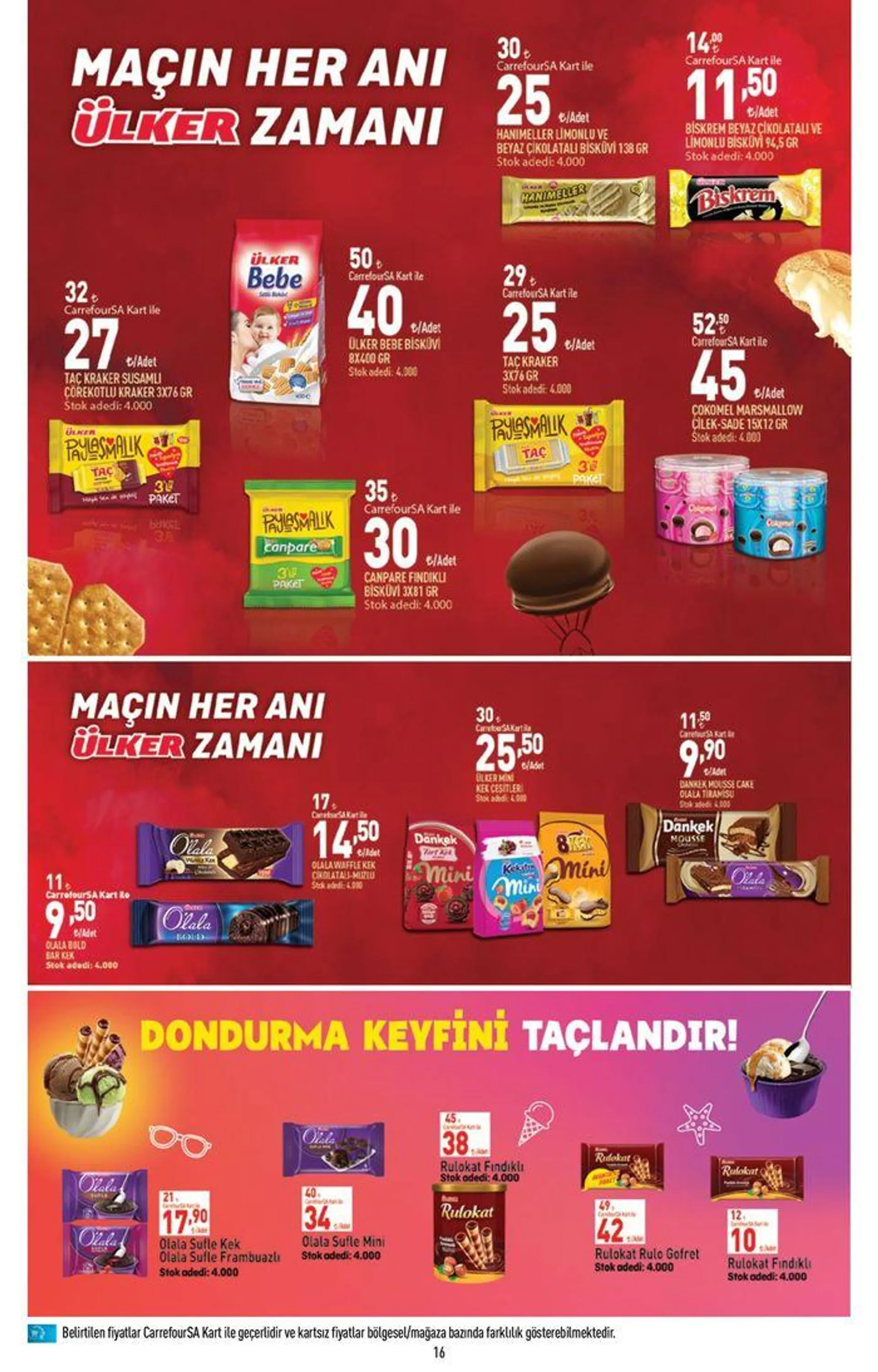 Katalog Carrefour Katalog 20 Haziran - 3 Temmuz 20 Haziran - 24 Haziran 2024 - aktüel Sayfa 16