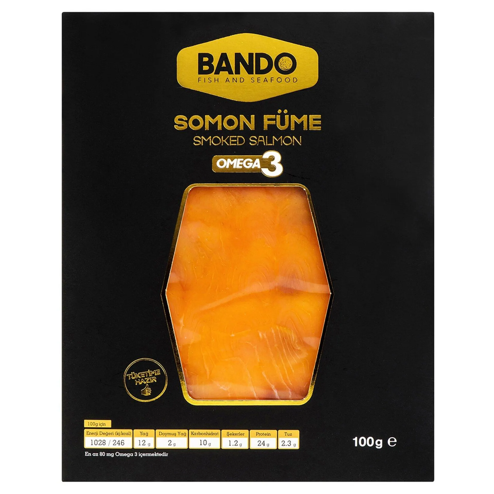 Bando Somon Füme 100 G