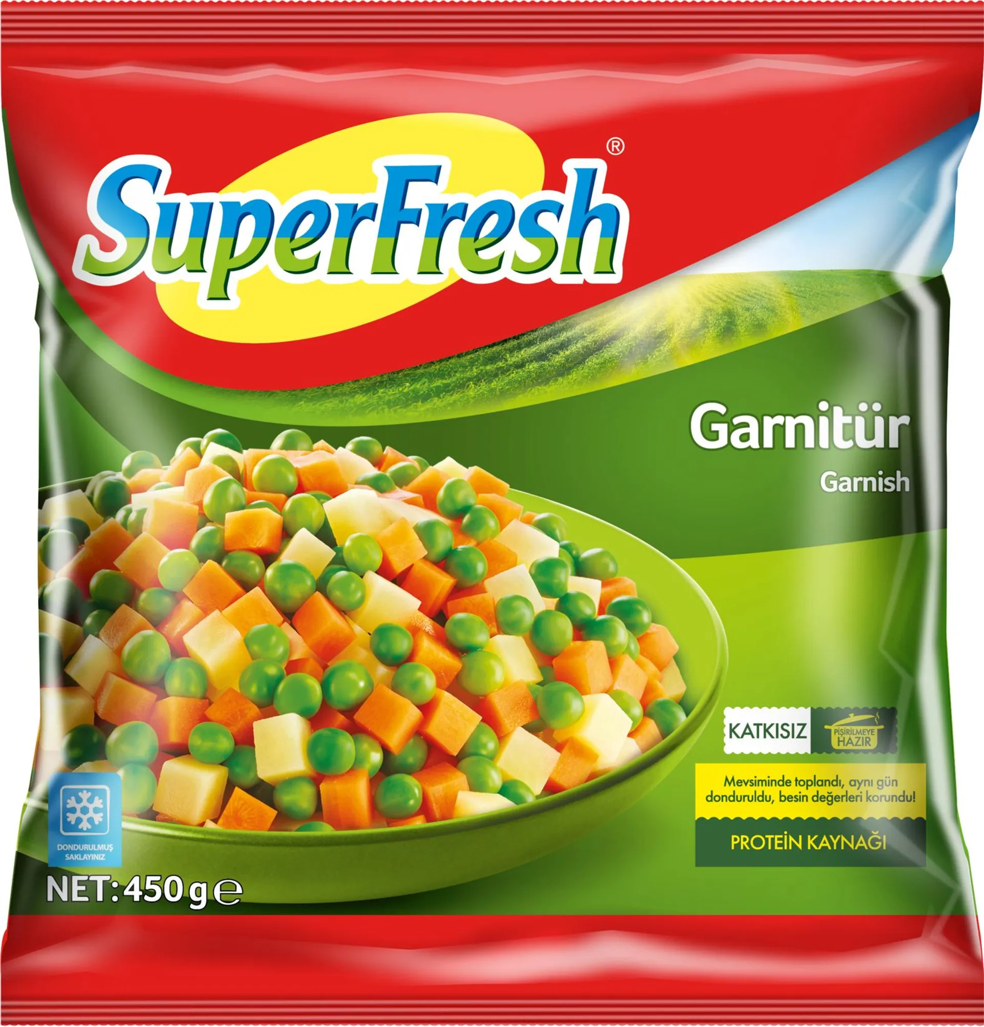 Superfresh Patatesli Garnitür 450 G