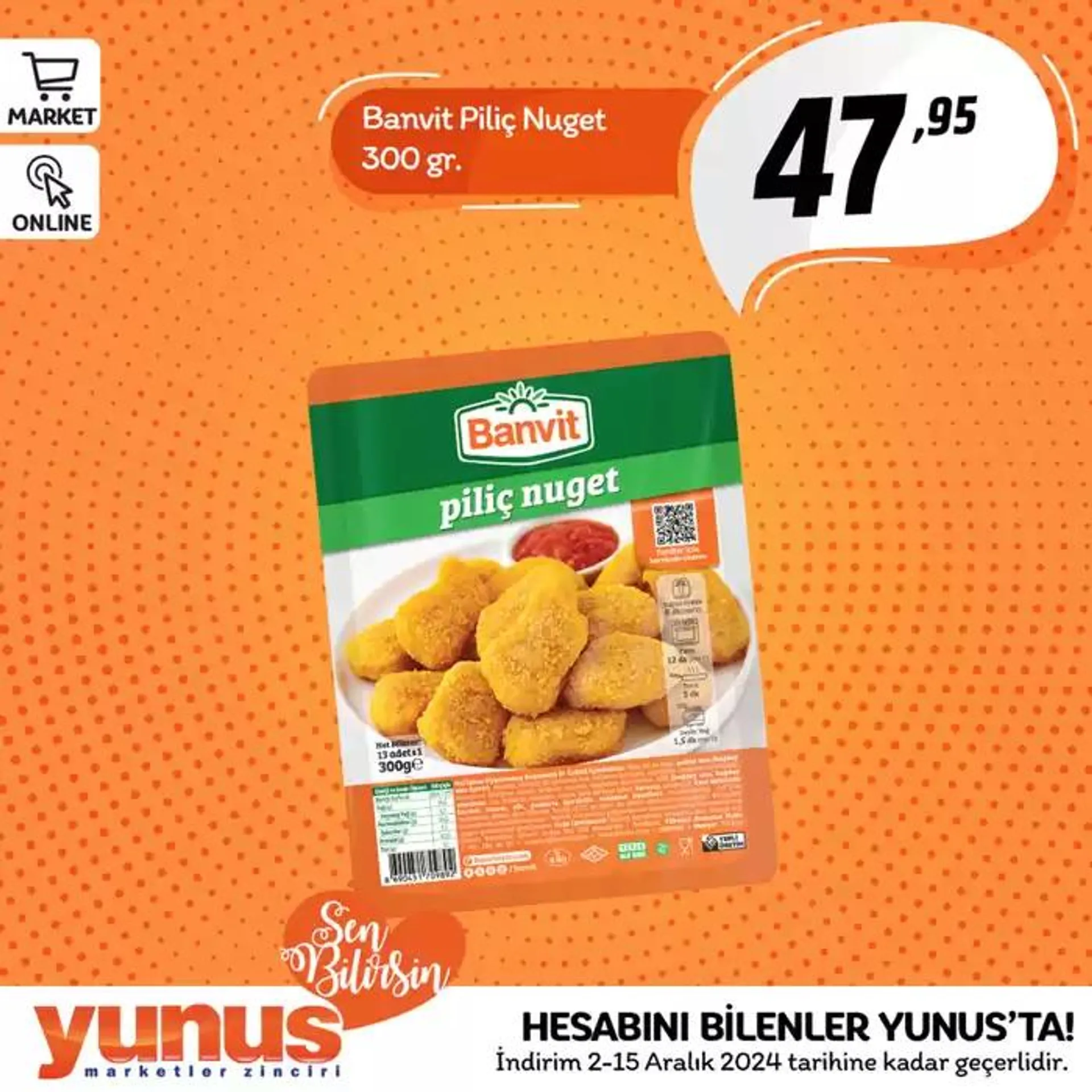 Katalog Yunus Market katalog 7 Aralık - 21 Aralık 2024 - aktüel Sayfa 8