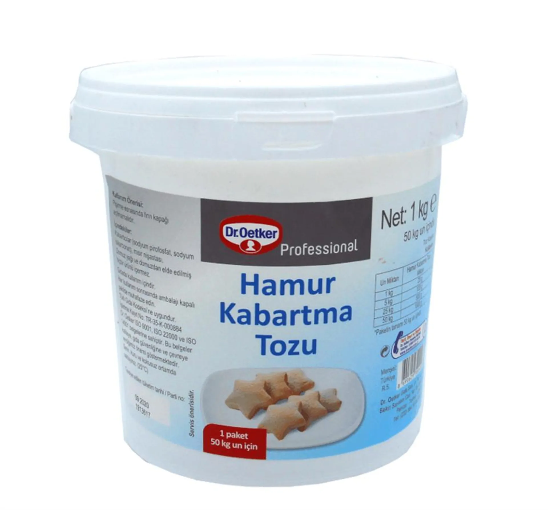 Dr.Oetker Hamur Kabartma Tozu 1 kg