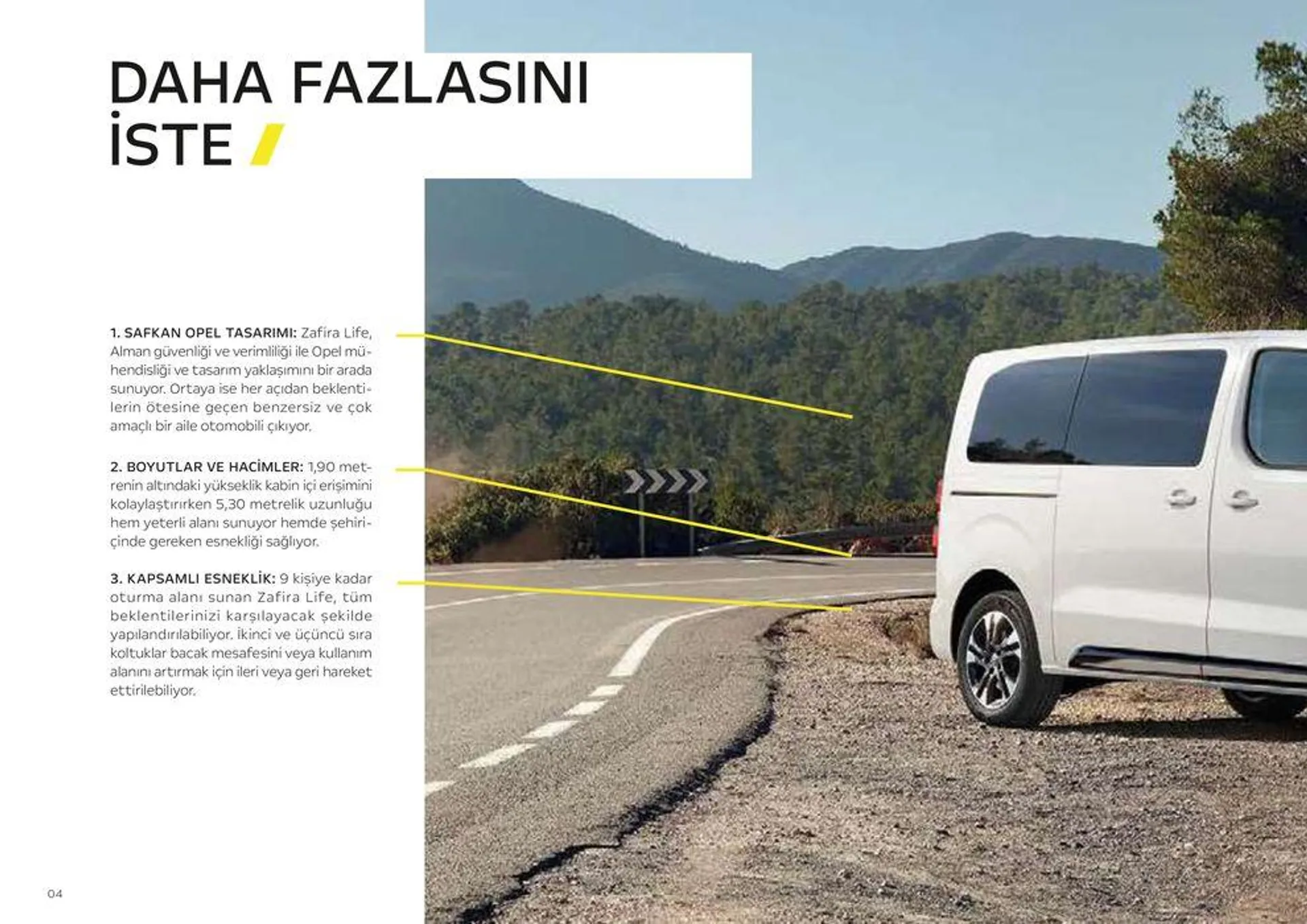 Katalog Opel Zafira Life 21 Şubat - 21 Şubat 2025 - aktüel Sayfa 4