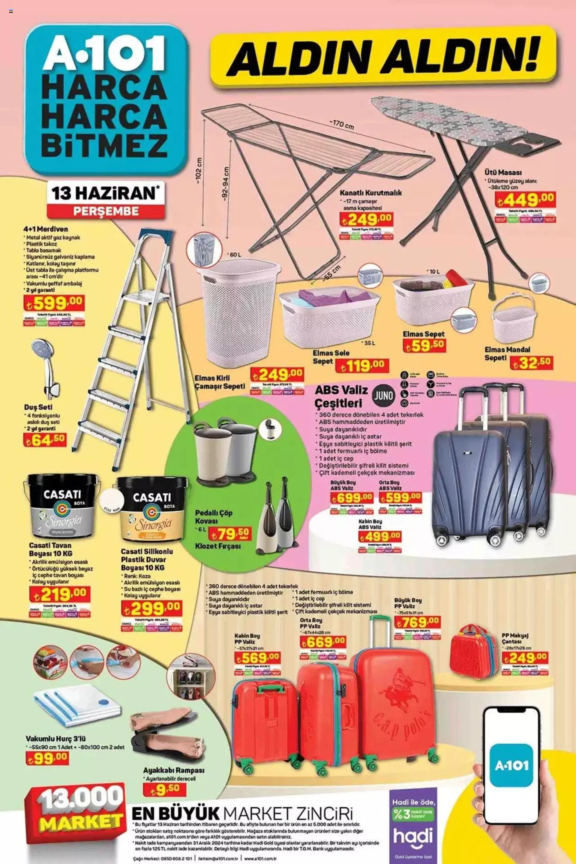 Katalog A101 Katalog - Aldin Aldin! 8 Haziran - 31 Aralık 2024 - aktüel Sayfa 5