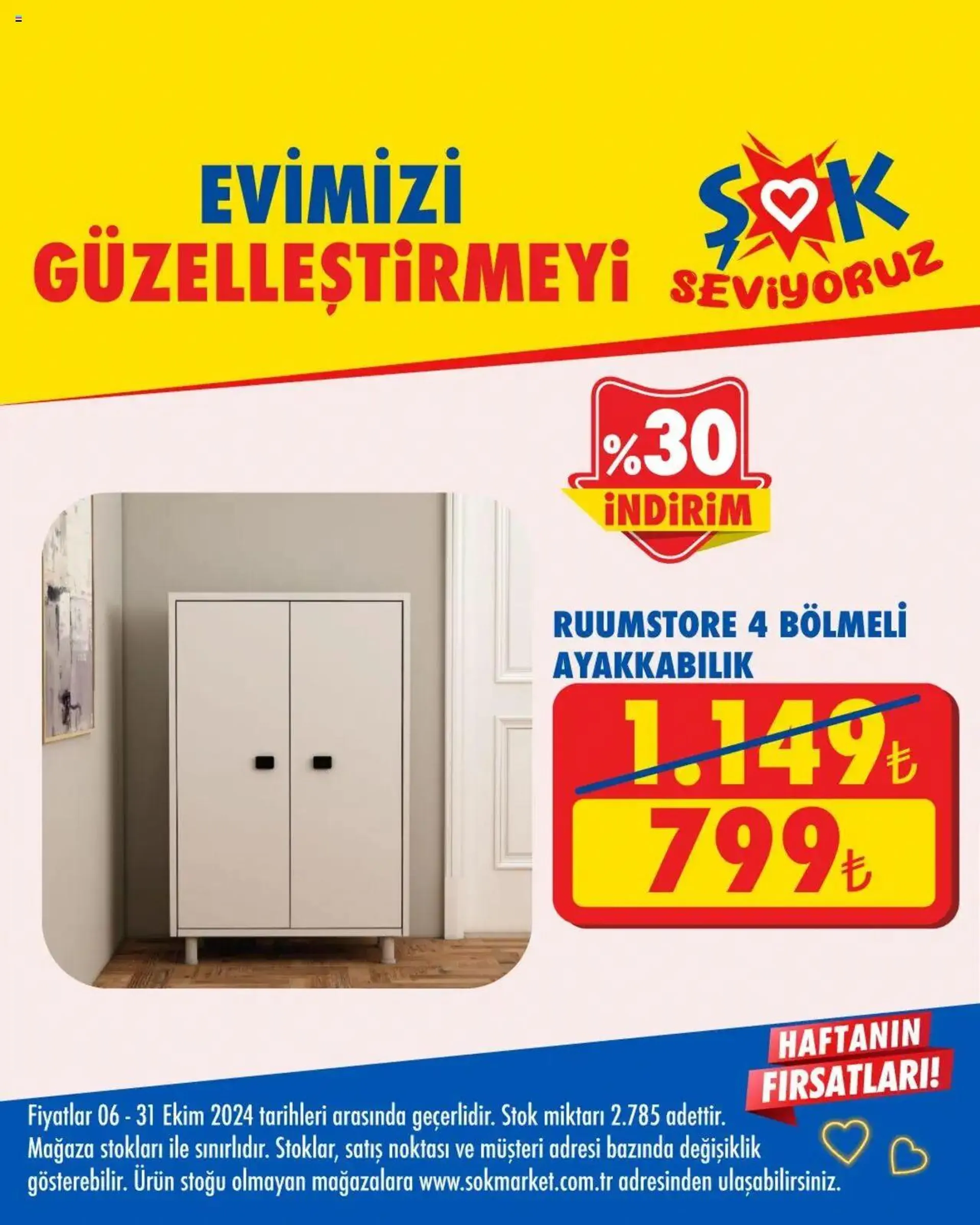 Katalog Şok Market indirim - evimizi 6 Ekim - 31 Ekim 2024 - aktüel Sayfa 12